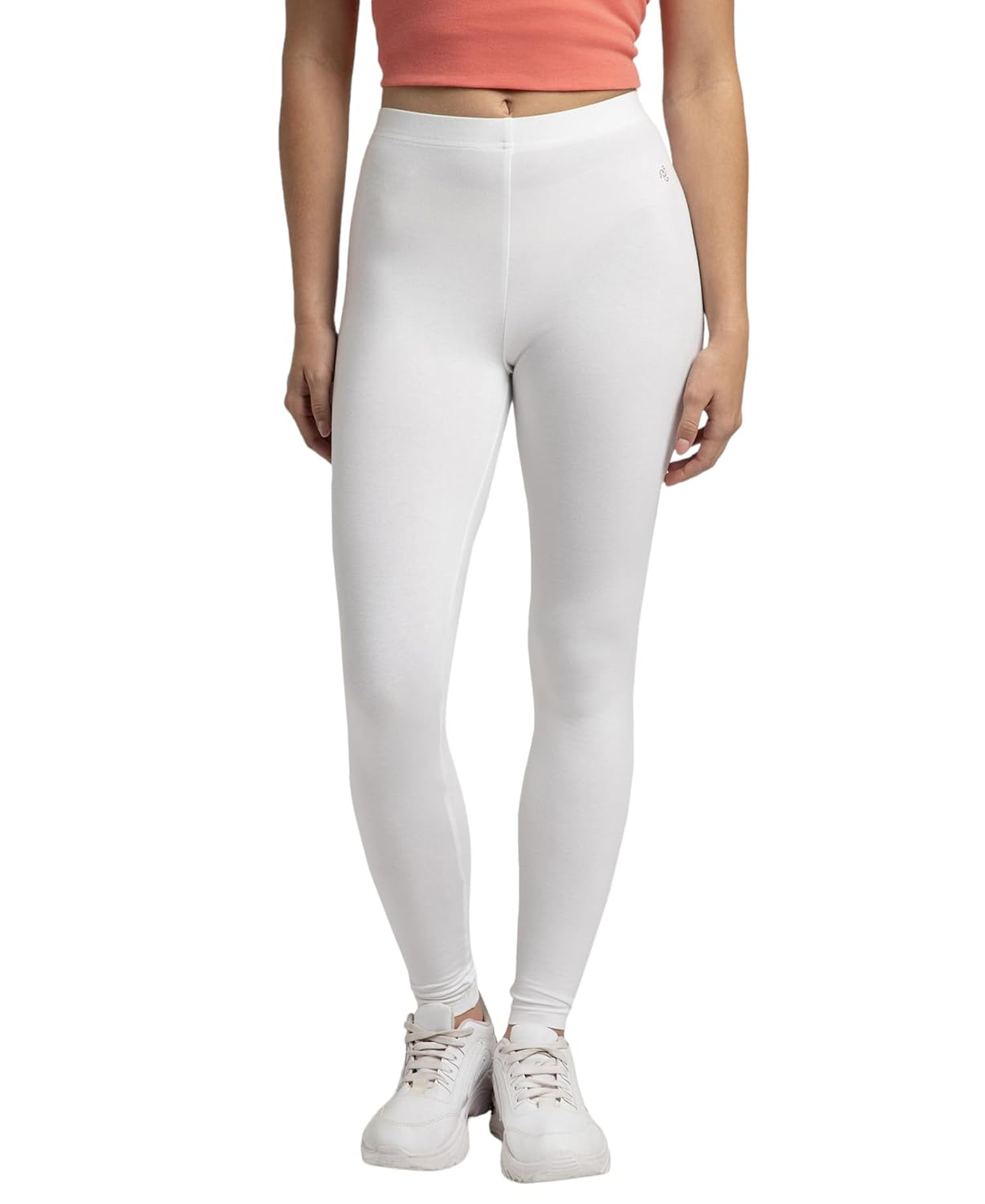 Jockey AW87 Women's Cotton-Elastane Stretch Leggings - Image 34