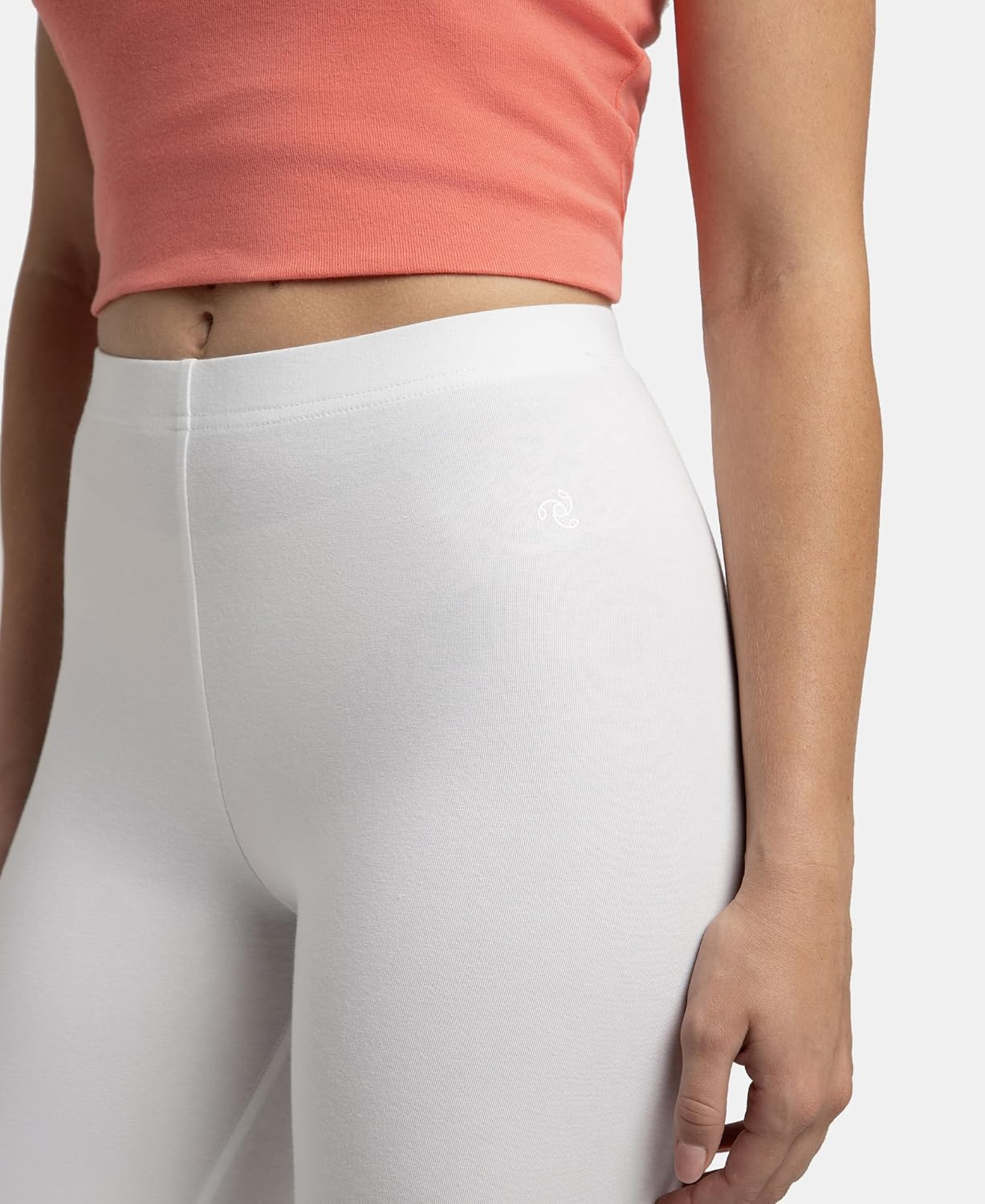 Jockey AW87 Women's Cotton-Elastane Stretch Leggings - Image 39