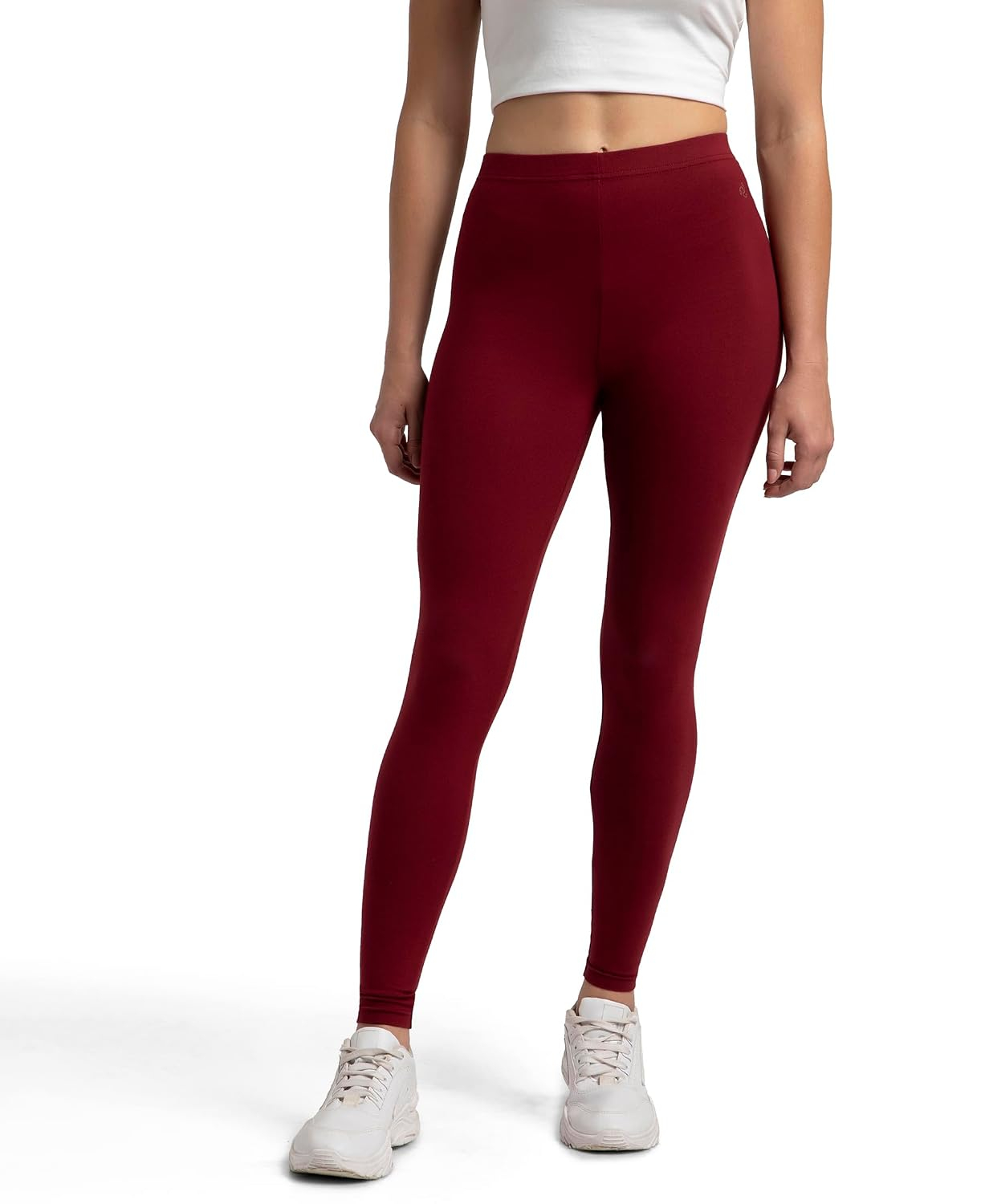 Jockey AW87 Women's Cotton-Elastane Stretch Leggings - Image 48