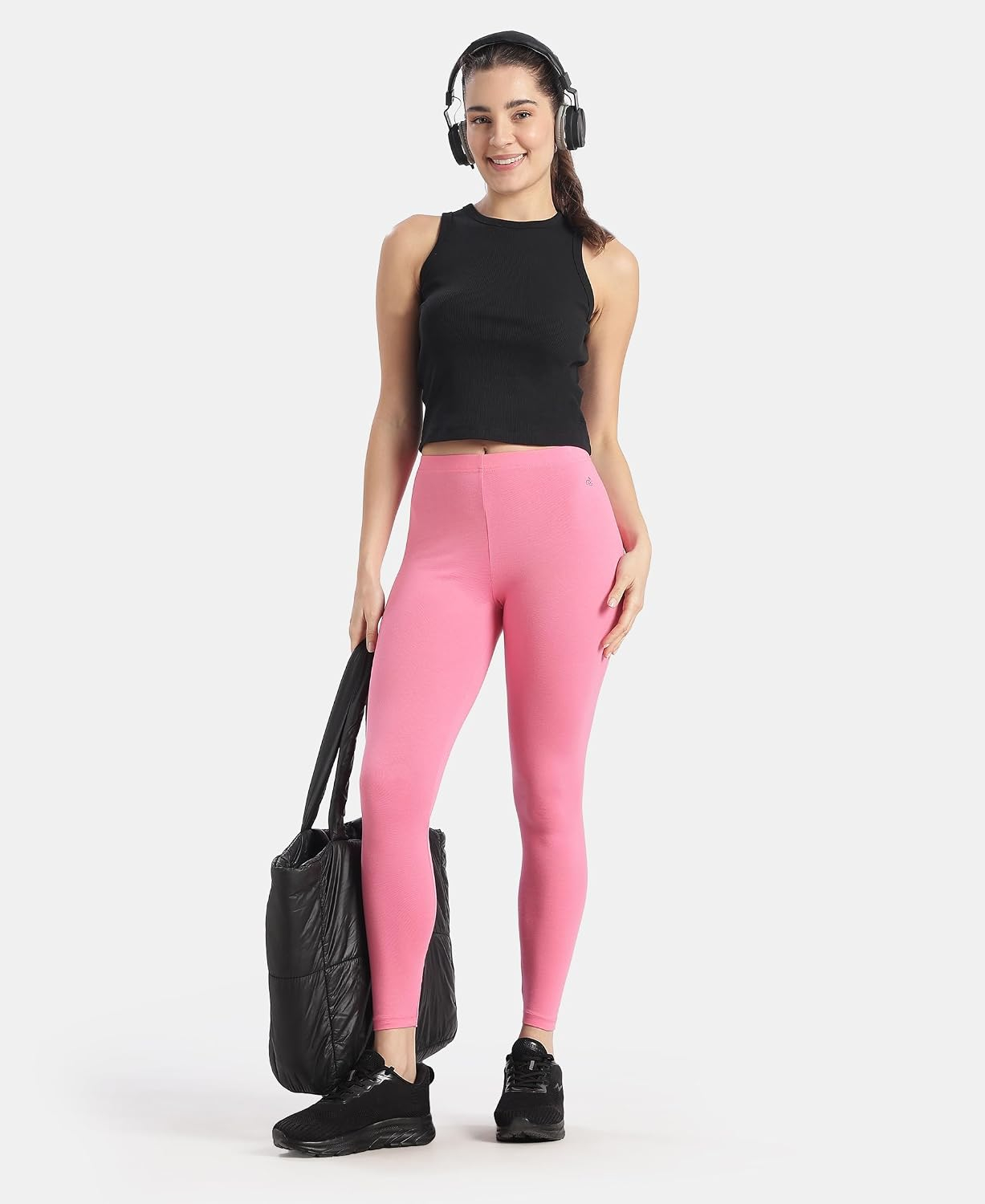 Jockey AW87 Women's Cotton-Elastane Stretch Leggings - Image 73