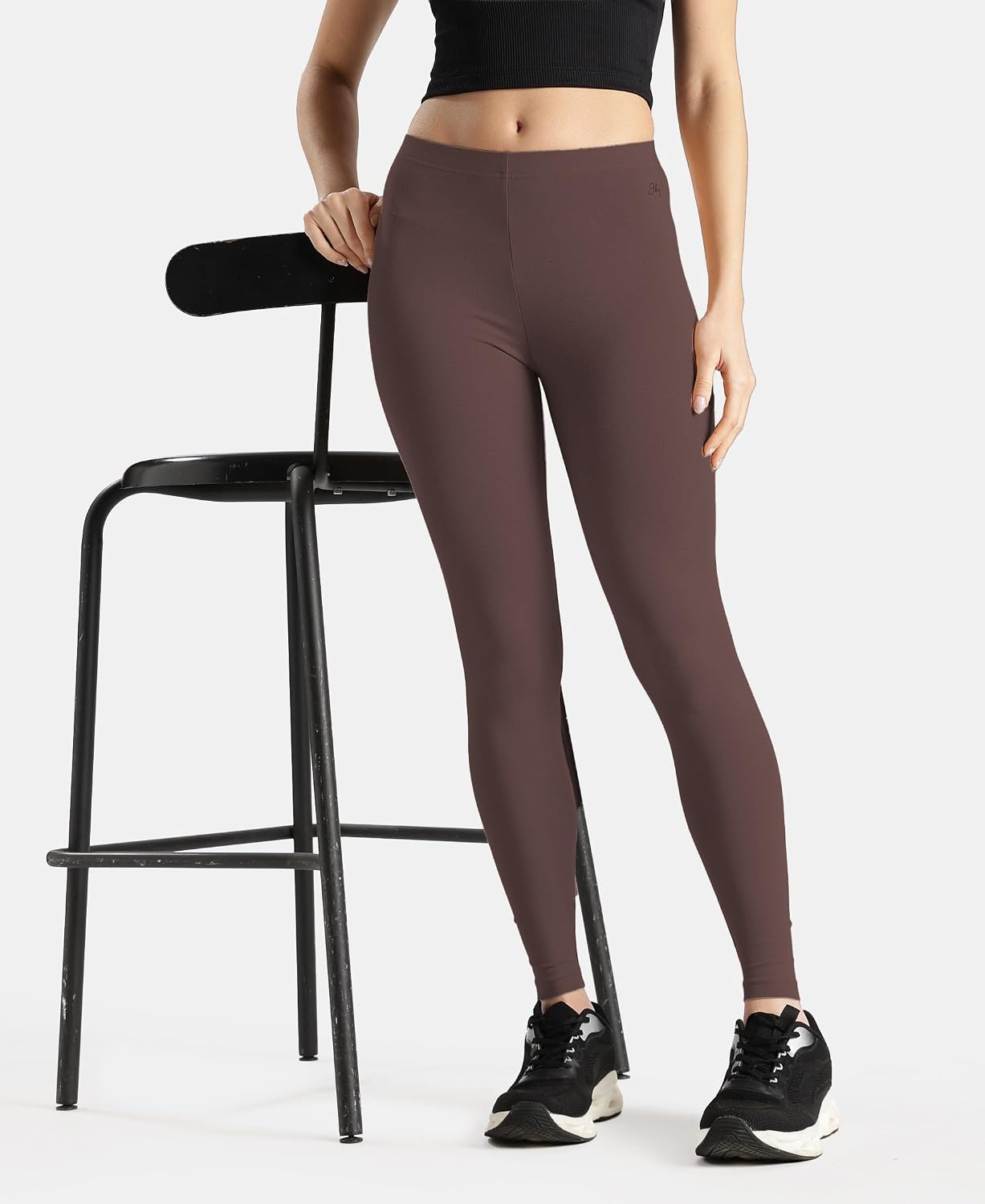 Jockey AW87 Women's Cotton-Elastane Stretch Leggings - Image 81