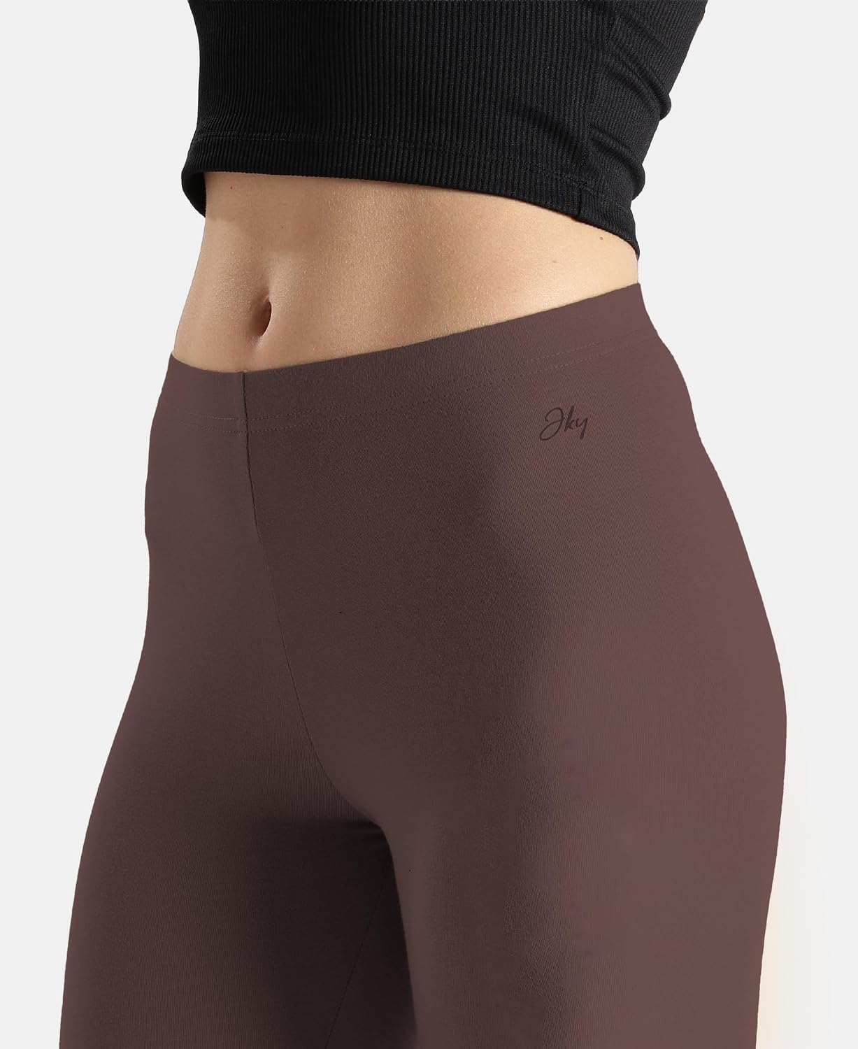 Jockey AW87 Women's Cotton-Elastane Stretch Leggings - Image 83