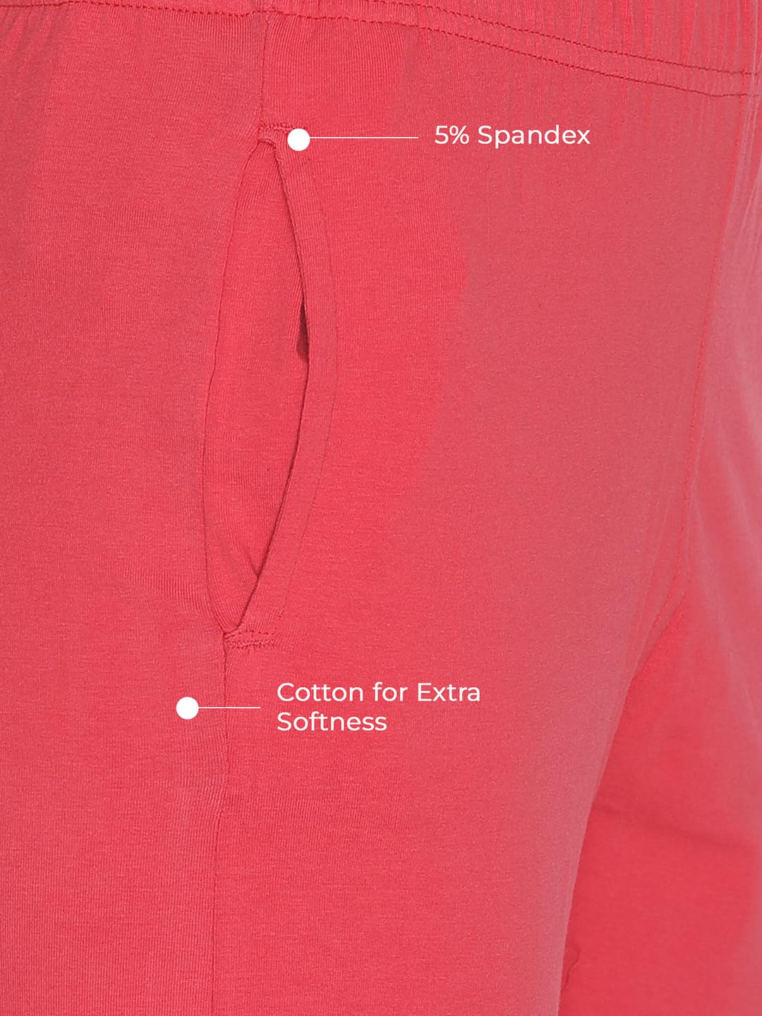 Lyra Women's Regular-Fit Cotton-Spandex Pants - Image 16