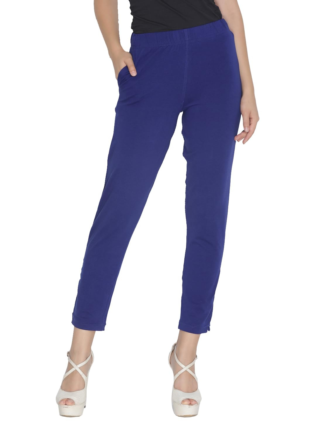 Lyra Women's Regular-Fit Cotton-Spandex Pants - Image 23