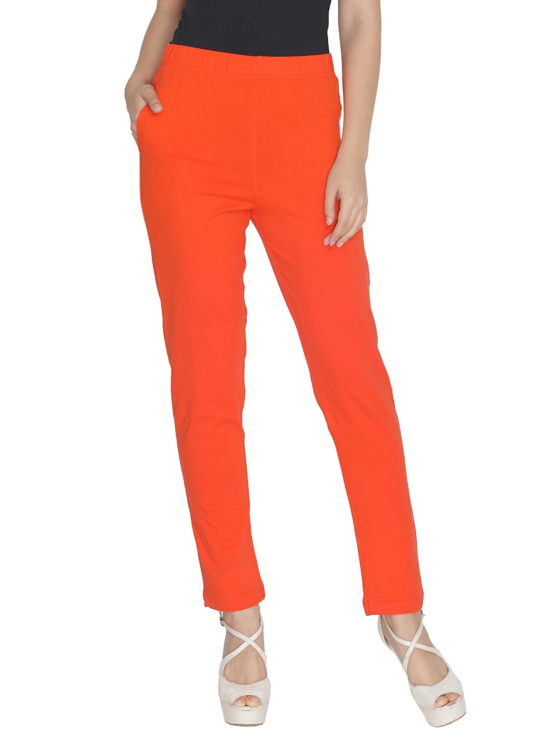 Lyra Women's Regular-Fit Cotton-Spandex Pants - Image 28