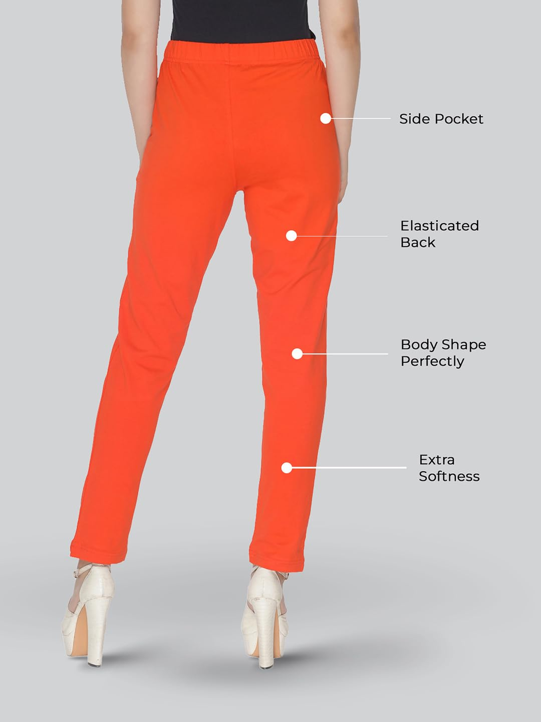 Lyra Women's Regular-Fit Cotton-Spandex Pants - Image 29