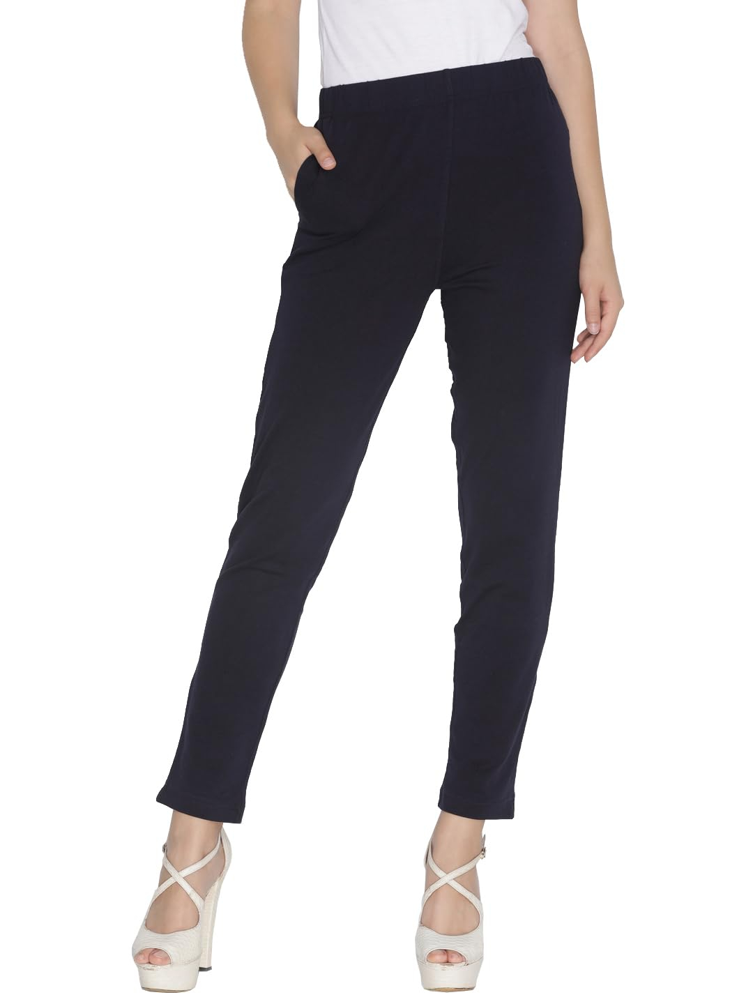Lyra Women's Regular-Fit Cotton-Spandex Pants - Image 43