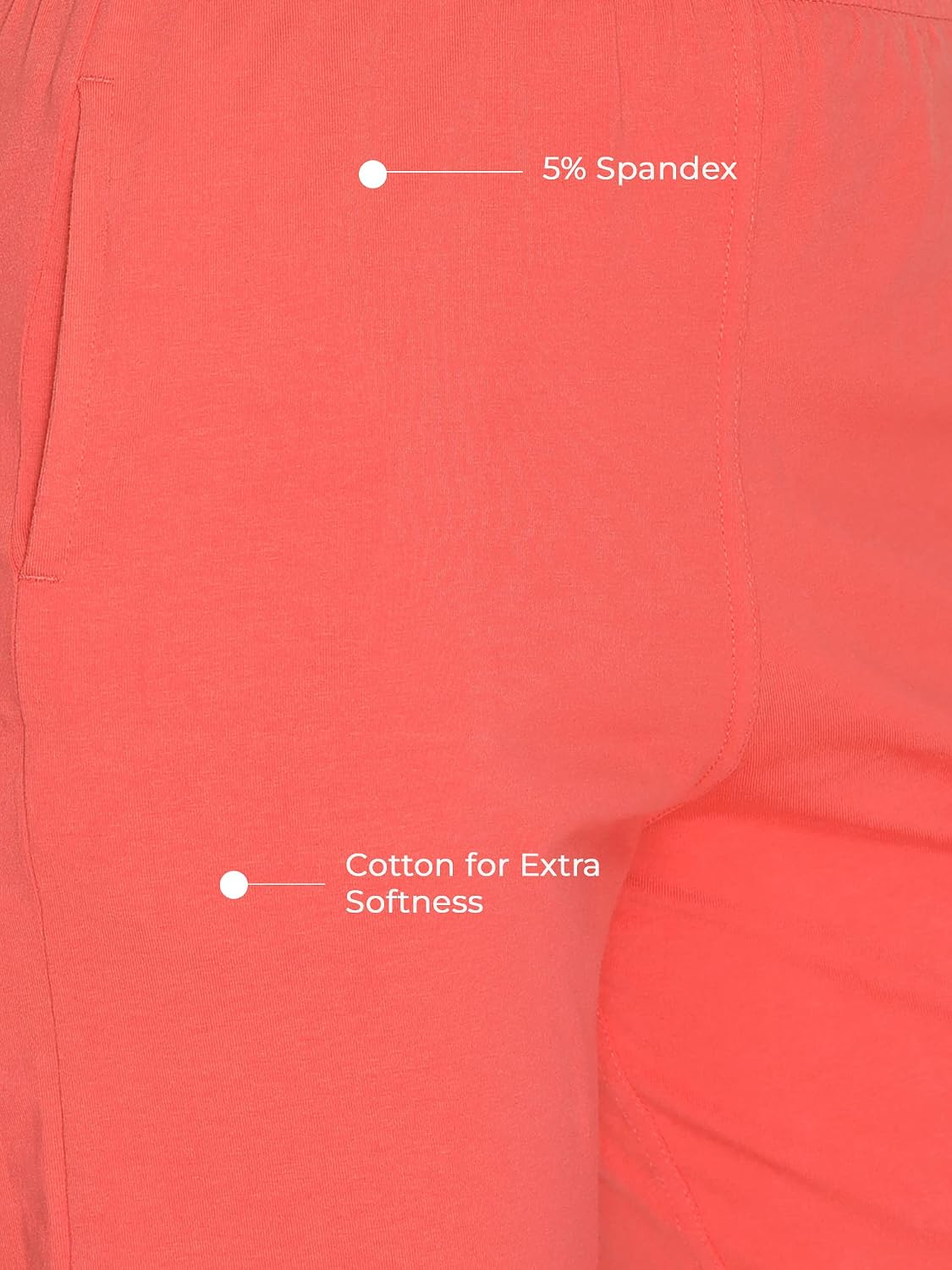 Lyra Women's Regular-Fit Cotton-Spandex Pants - Image 51