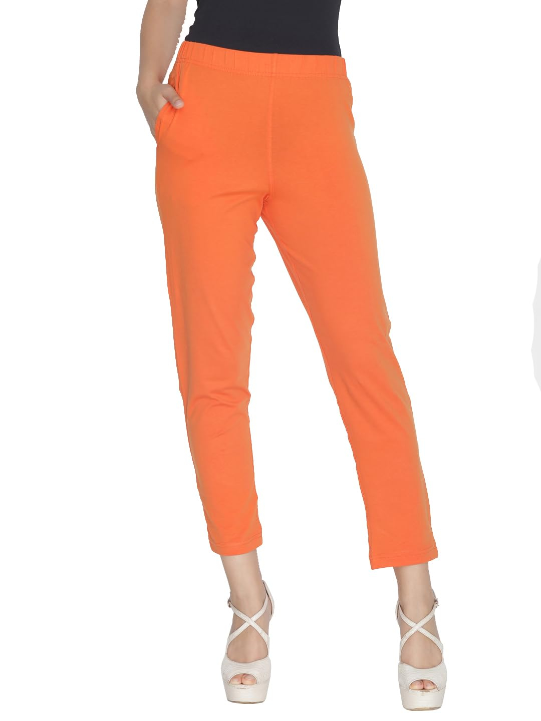 Lyra Women's Regular-Fit Cotton-Spandex Pants - Image 58