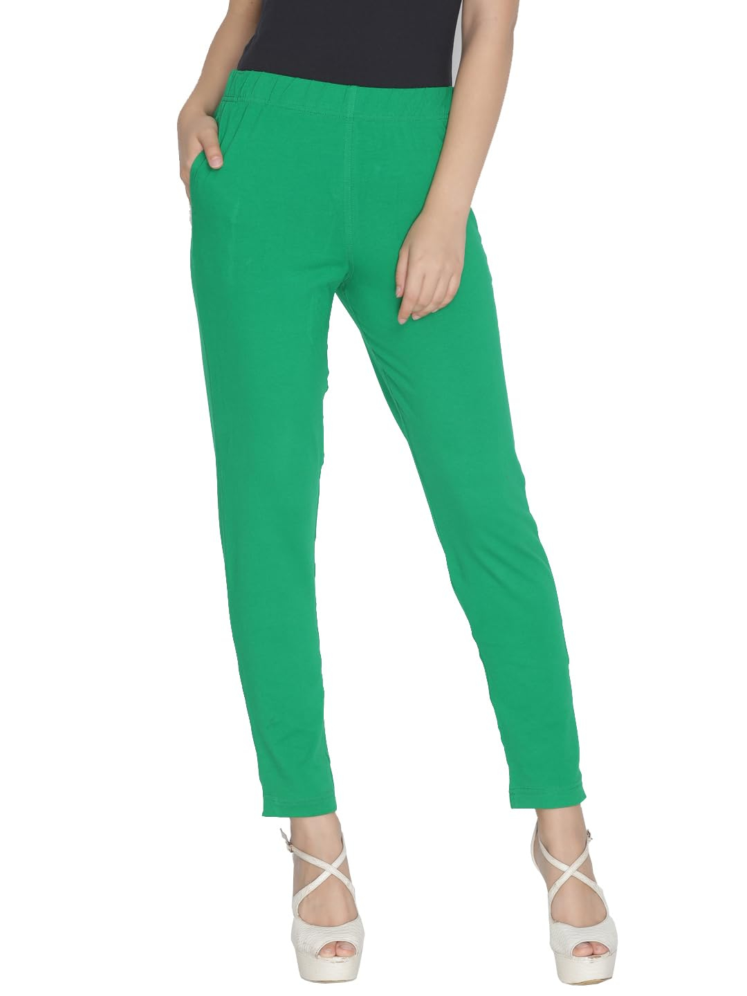 Lyra Women's Regular-Fit Cotton-Spandex Pants - Image 63