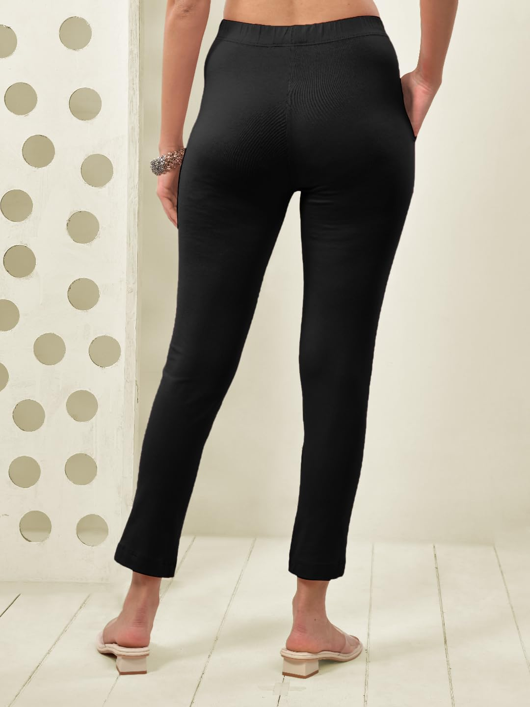Lyra Women's Regular-Fit Cotton-Spandex Pants - Image 68