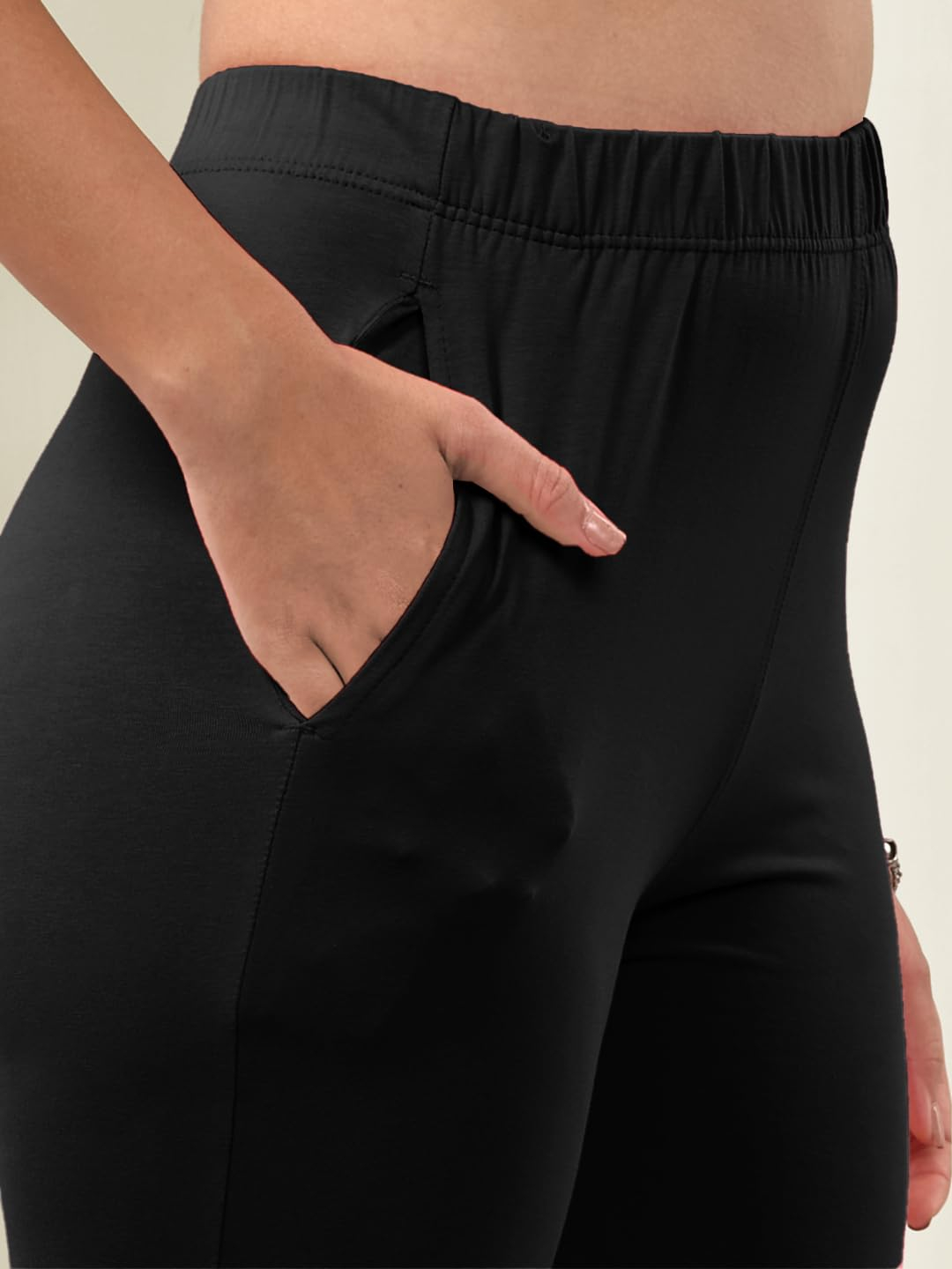 Lyra Women's Regular-Fit Cotton-Spandex Pants - Image 70