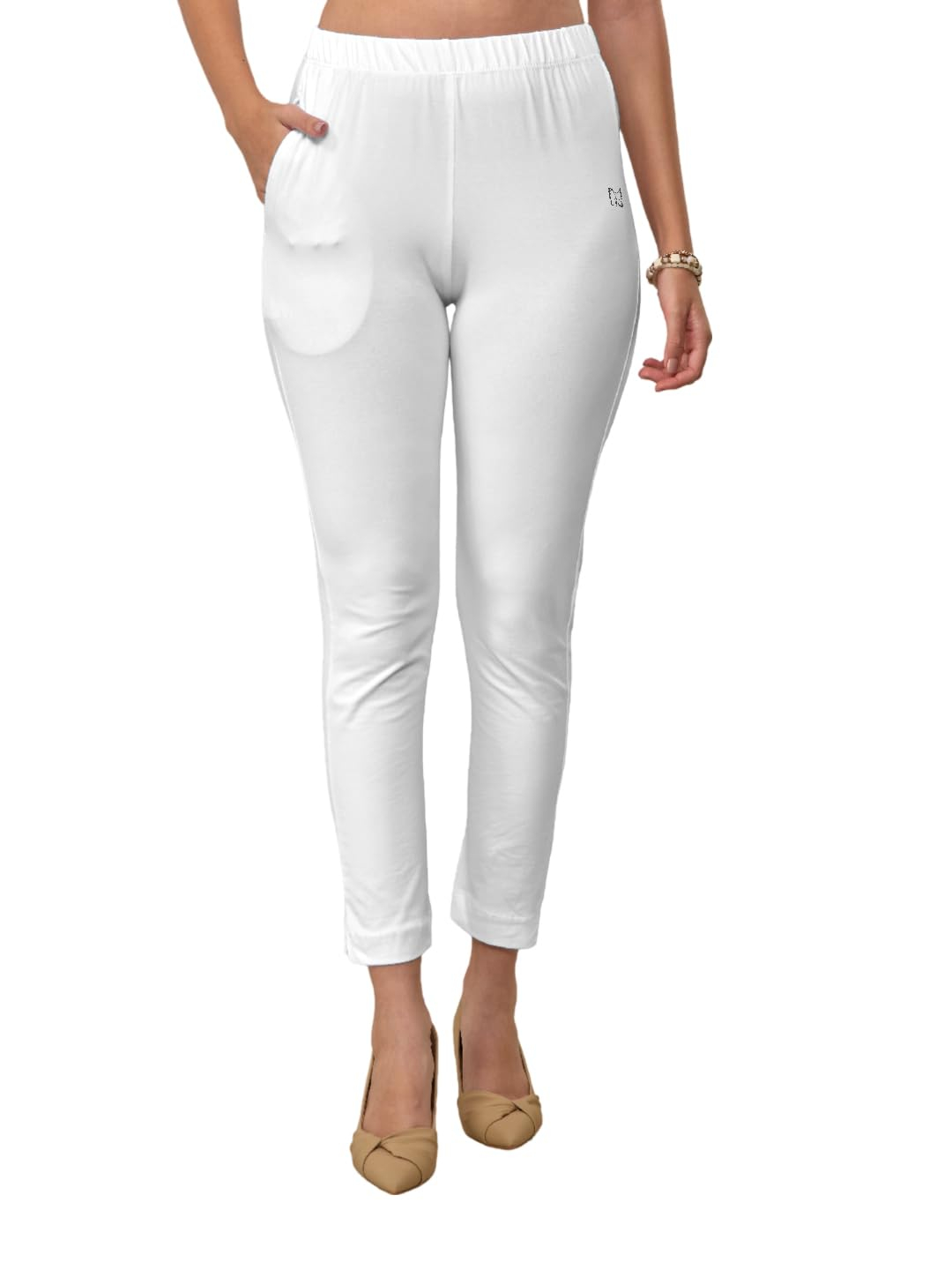 Lyra Women's Regular-Fit Cotton-Spandex Pants - Image 84