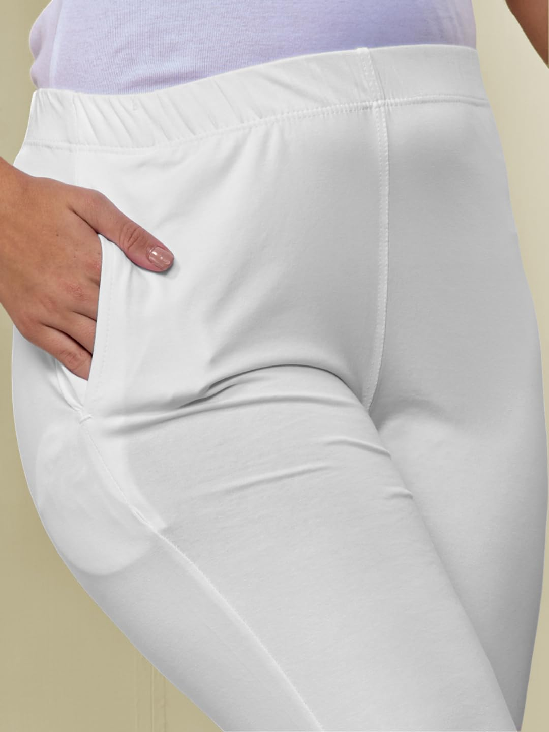 Lyra Women's Regular-Fit Cotton-Spandex Pants - Image 88