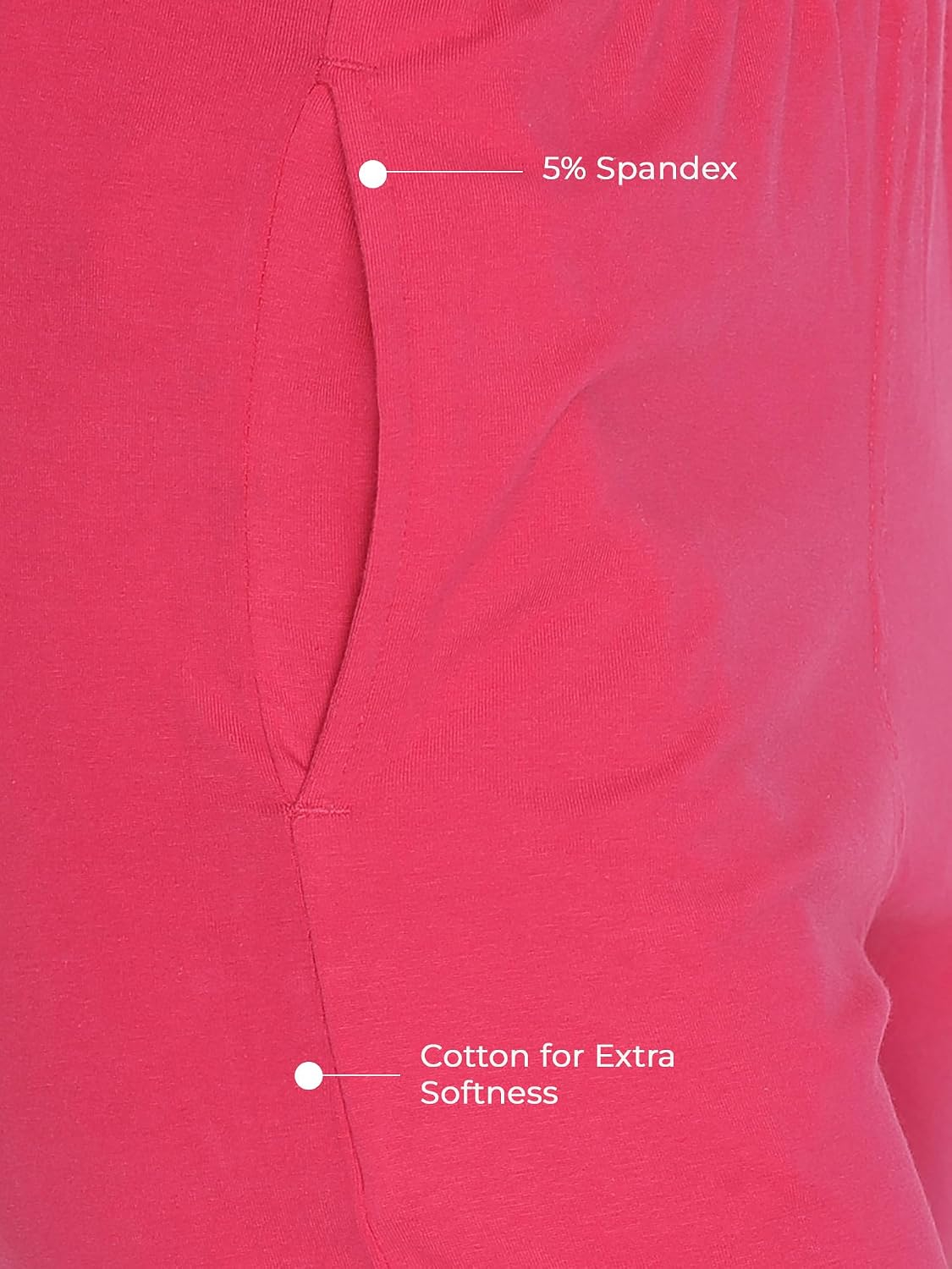 Lyra Women's Regular-Fit Cotton-Spandex Pants - Image 98