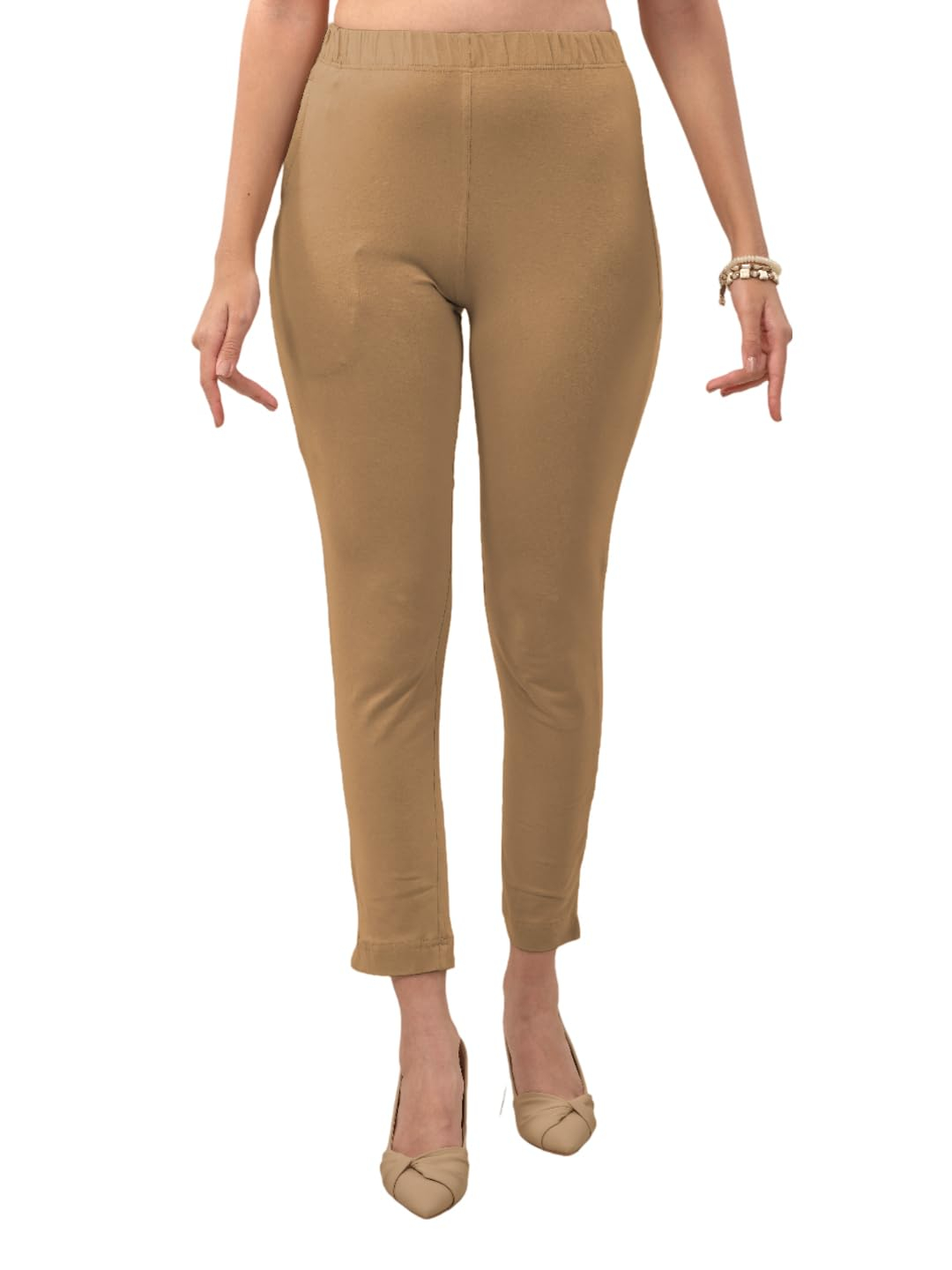 Lyra Women's Regular-Fit Cotton-Spandex Pants - Image 100