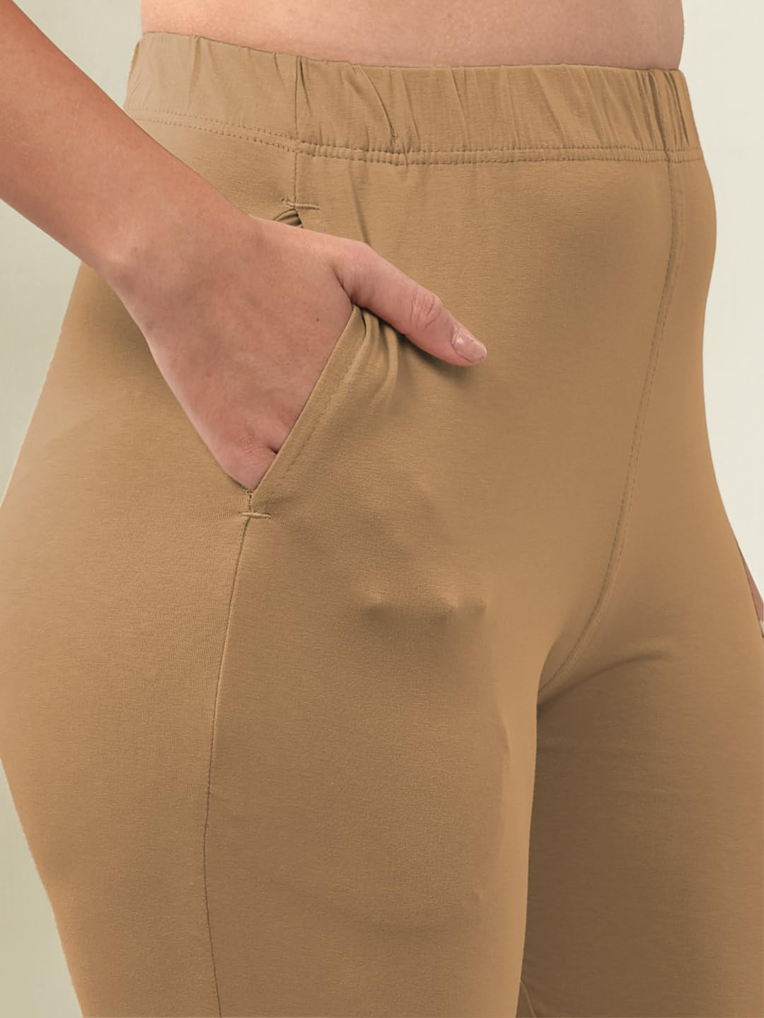 Lyra Women's Regular-Fit Cotton-Spandex Pants - Image 104
