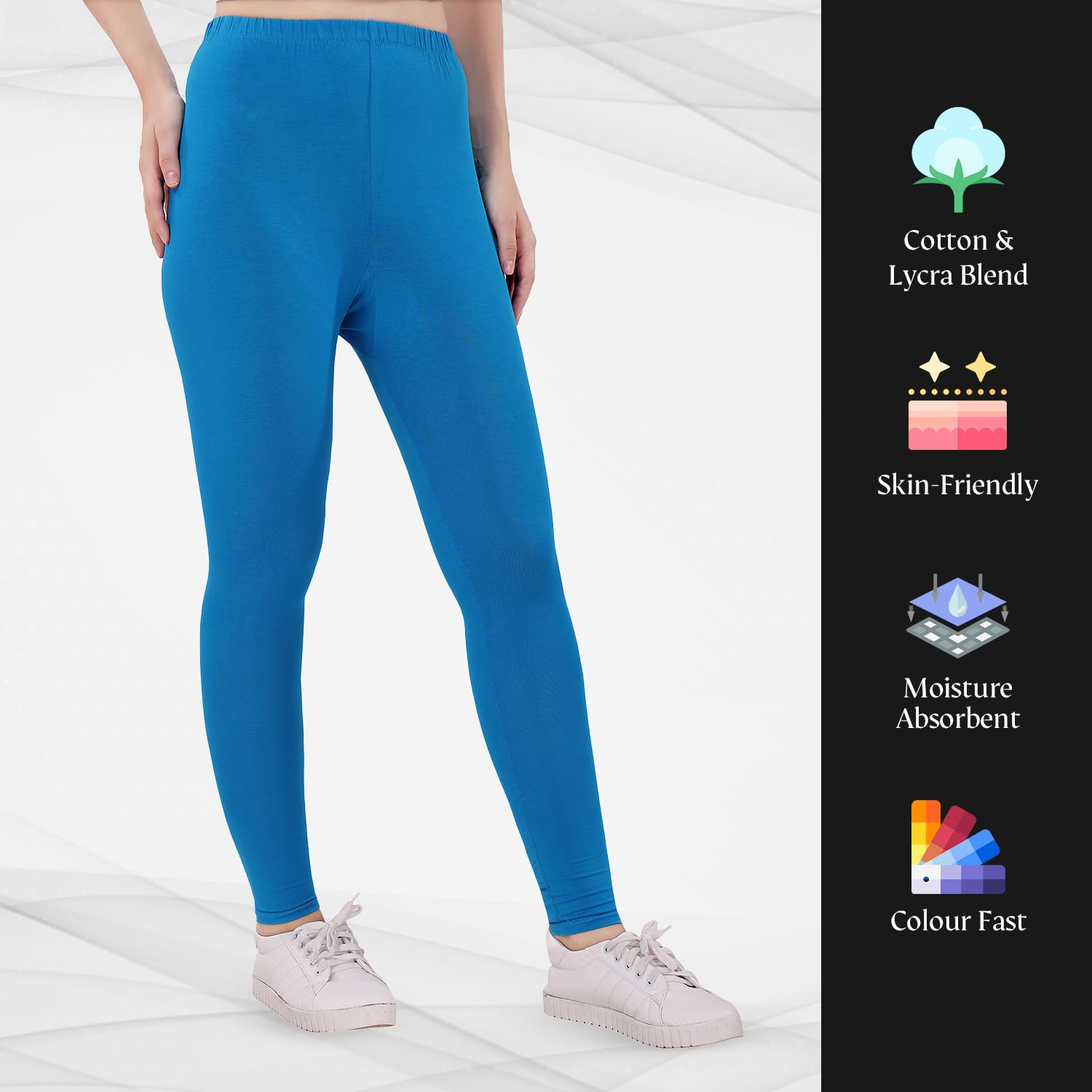 TRASA Women's Skinny-Fit Ankle Leggings - Image 13