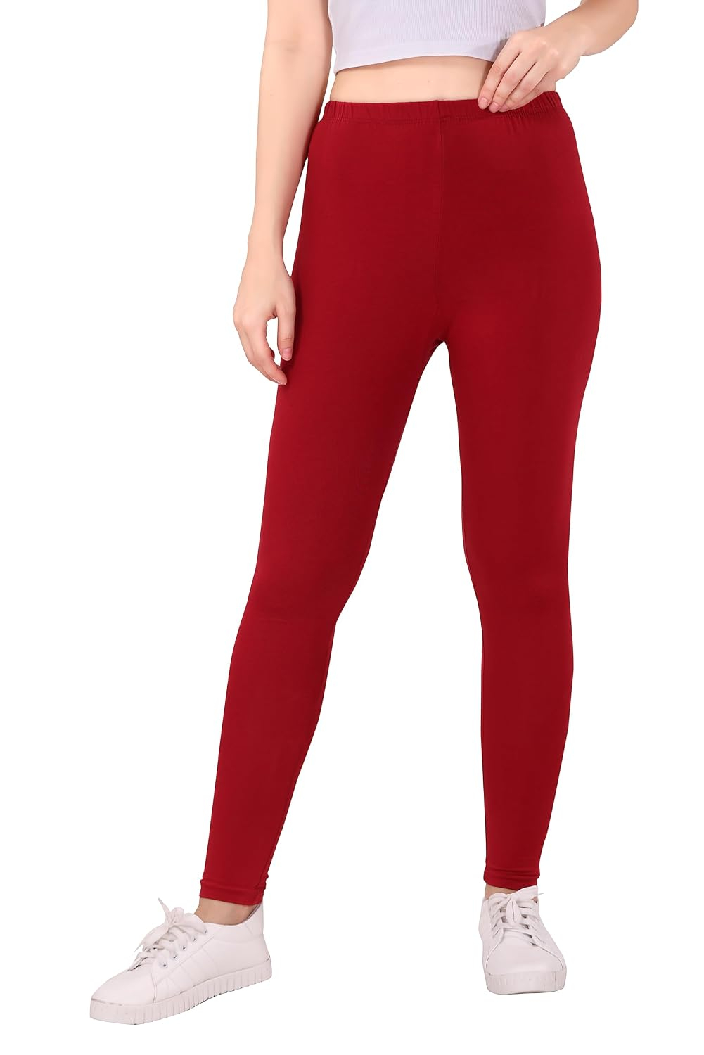 TRASA Women's Skinny-Fit Ankle Leggings - Image 35