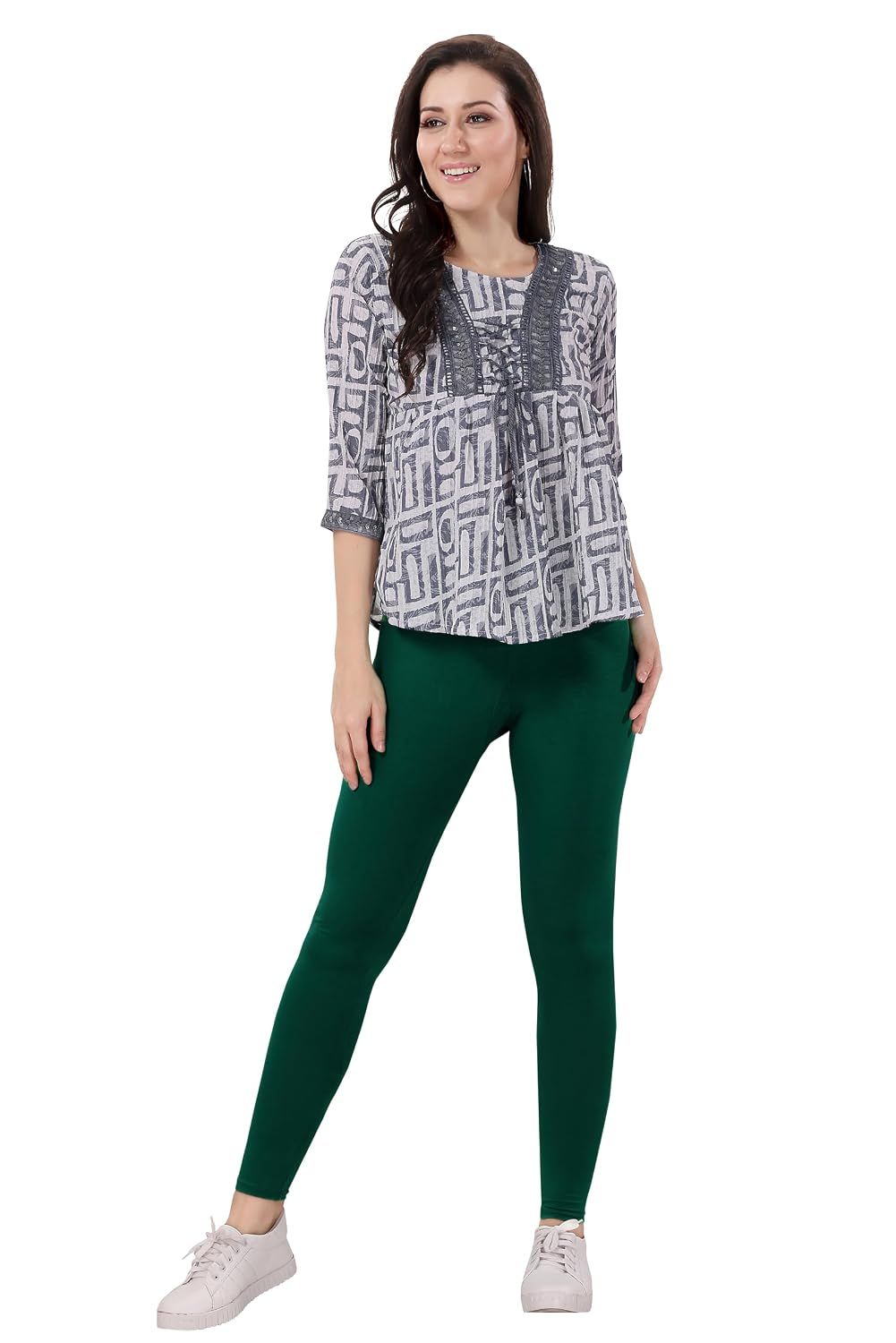 TRASA Women's Skinny-Fit Ankle Leggings - Image 42