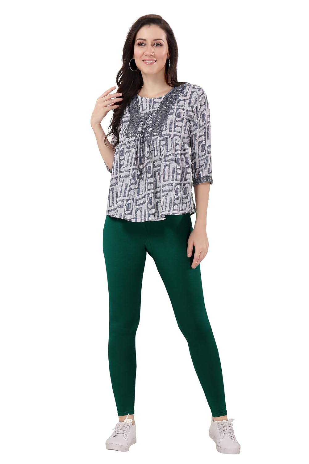 TRASA Women's Skinny-Fit Ankle Leggings - Image 43
