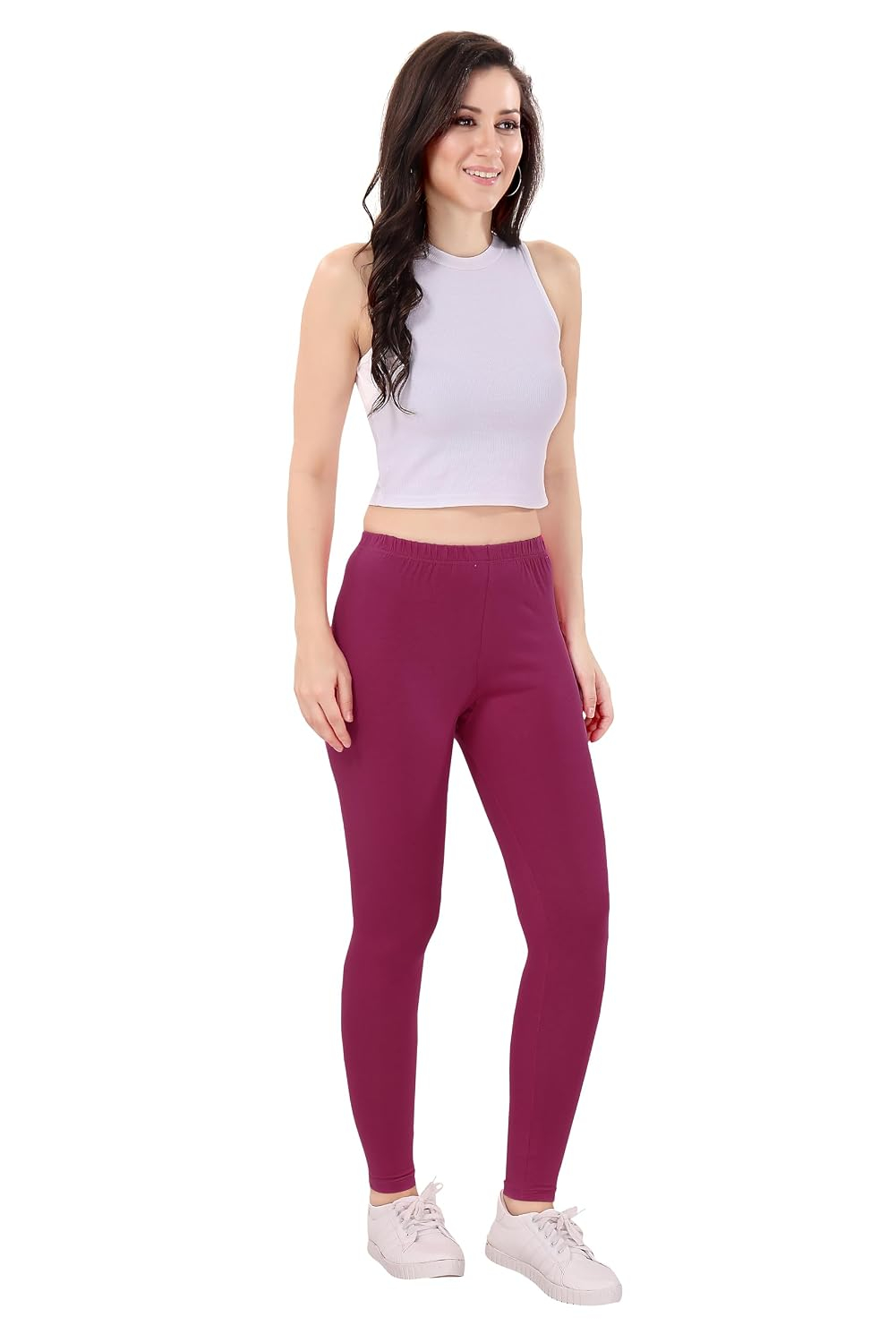 TRASA Women's Skinny-Fit Ankle Leggings - Image 49