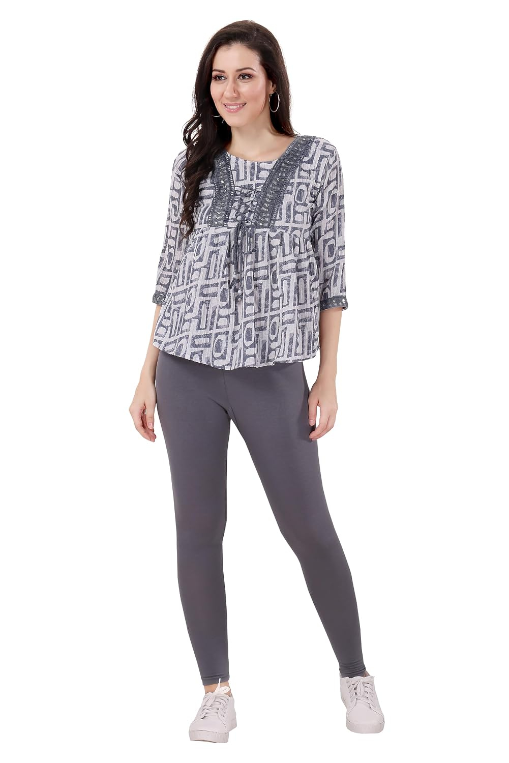 TRASA Women's Skinny-Fit Ankle Leggings - Image 69