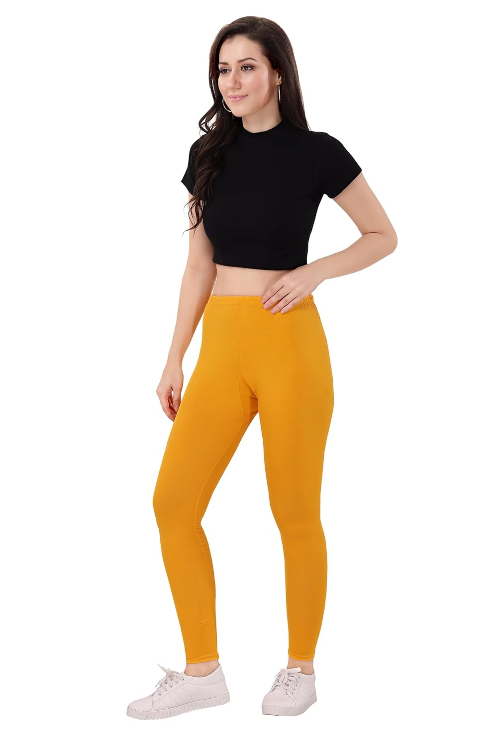 TRASA Women's Skinny-Fit Ankle Leggings - Image 75