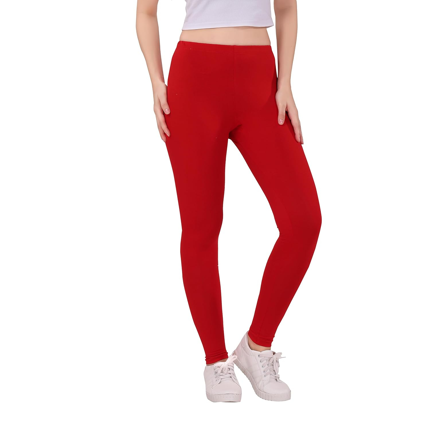 TRASA Women's Skinny-Fit Ankle Leggings - Image 97