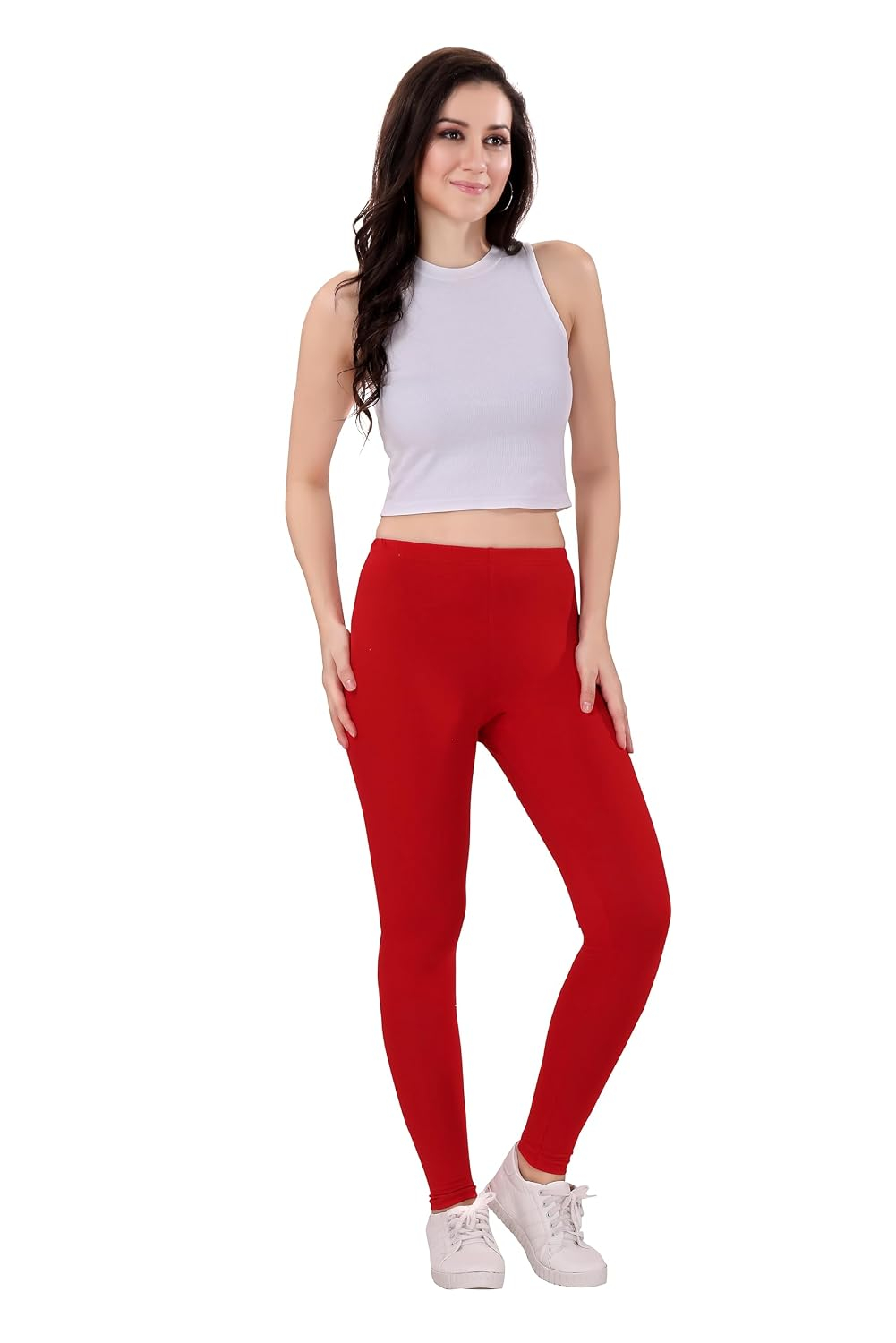 TRASA Women's Skinny-Fit Ankle Leggings - Image 101