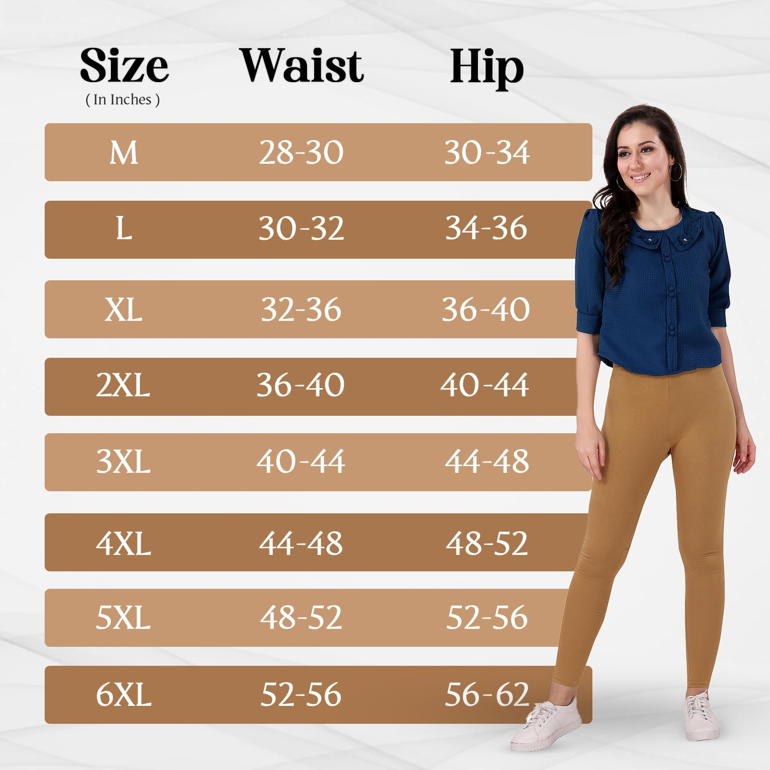 TRASA Women's Skinny-Fit Ankle Leggings - Image 127