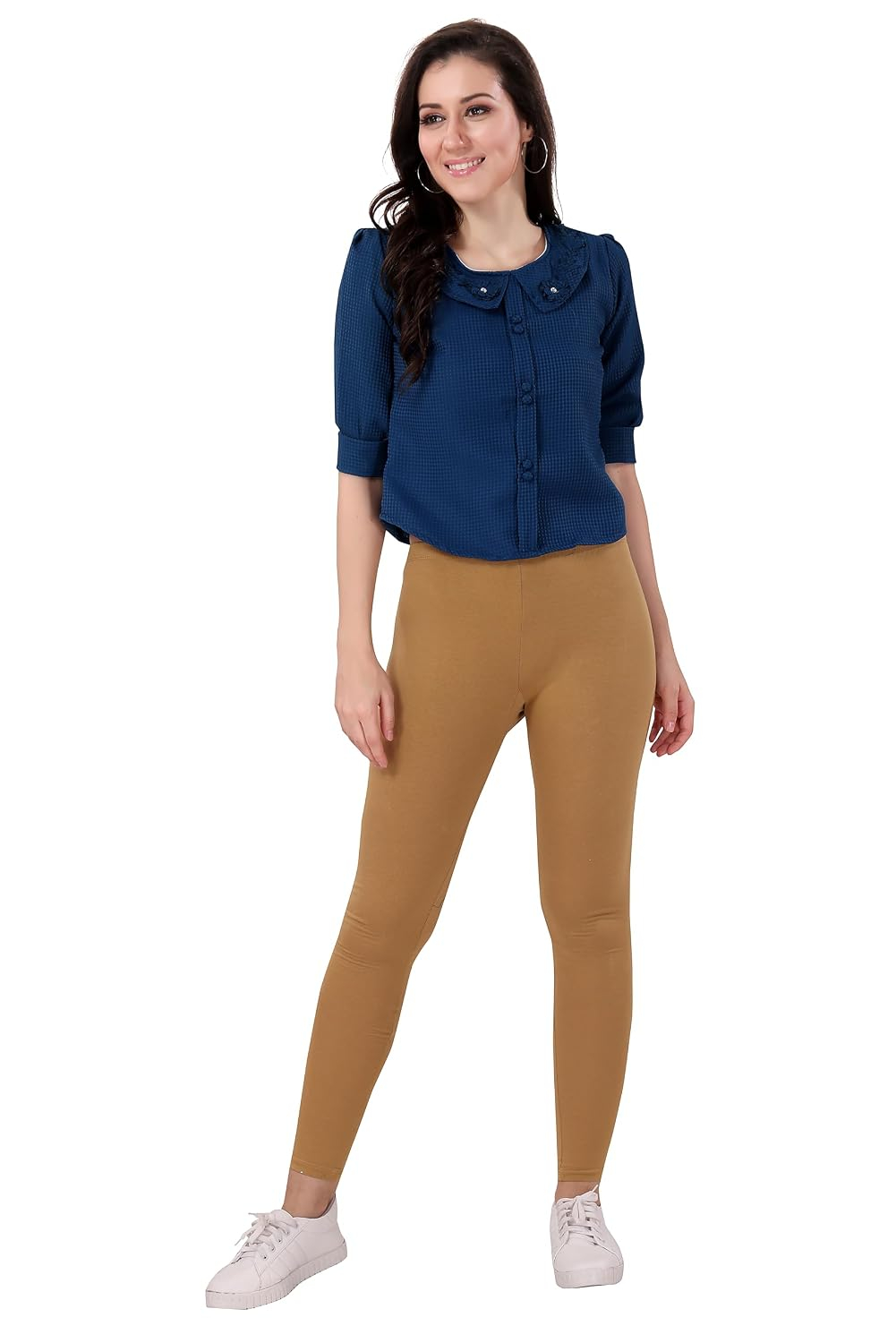 TRASA Women's Skinny-Fit Ankle Leggings - Image 129