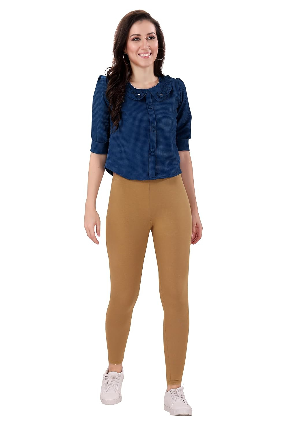 TRASA Women's Skinny-Fit Ankle Leggings - Image 130