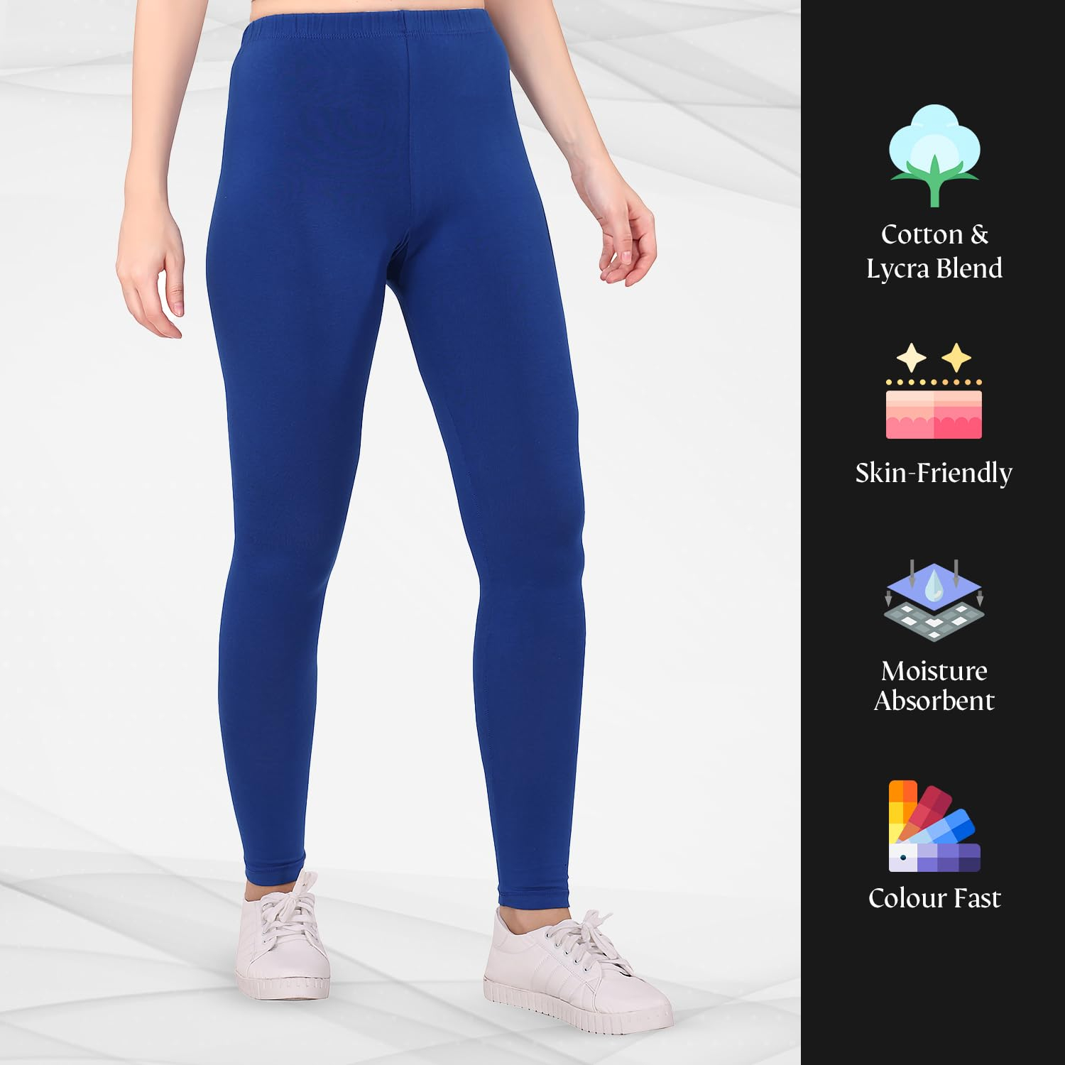 TRASA Women's Skinny-Fit Ankle Leggings - Image 143
