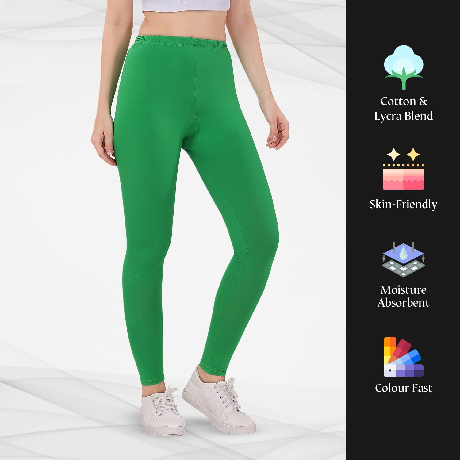 TRASA Women's Skinny-Fit Ankle Leggings - Image 168