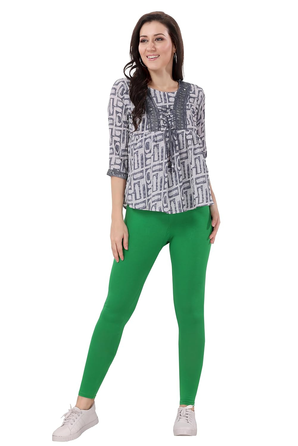 TRASA Women's Skinny-Fit Ankle Leggings - Image 171