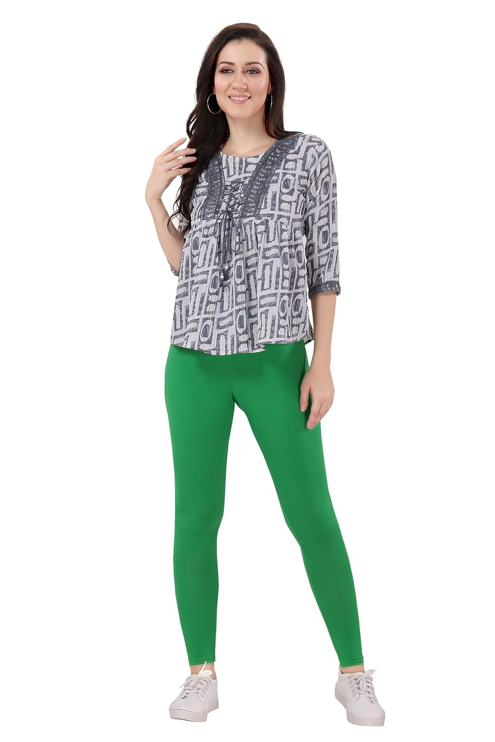 TRASA Women's Skinny-Fit Ankle Leggings - Image 172