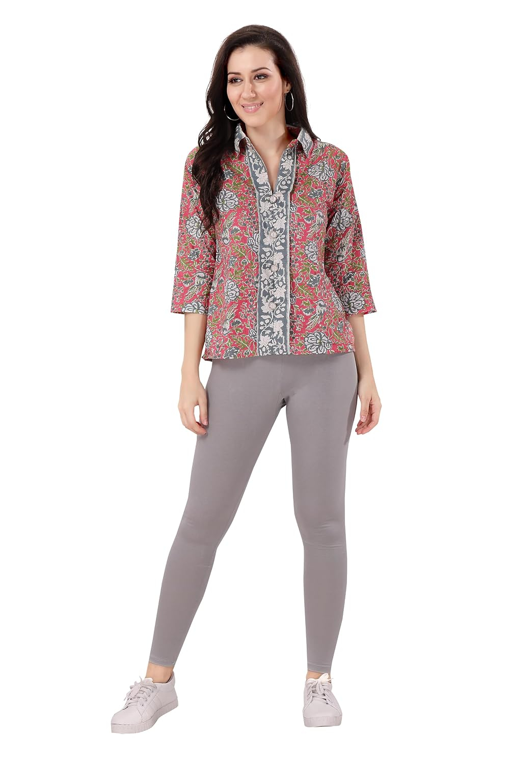 TRASA Women's Skinny-Fit Ankle Leggings - Image 180