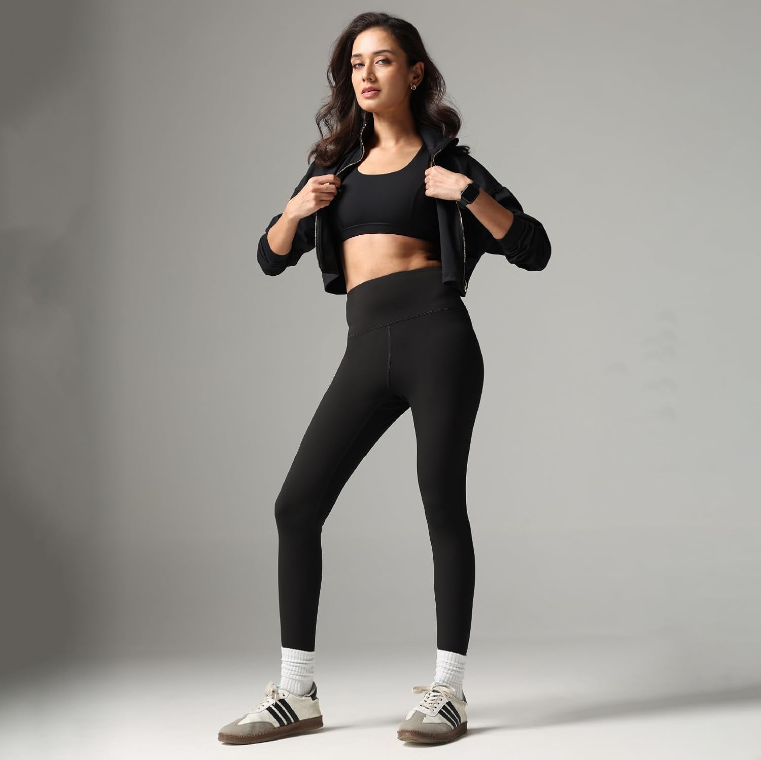BlissClub Ultimate Leggings Lite Women's High-Waist Ankle Tights - Image 2