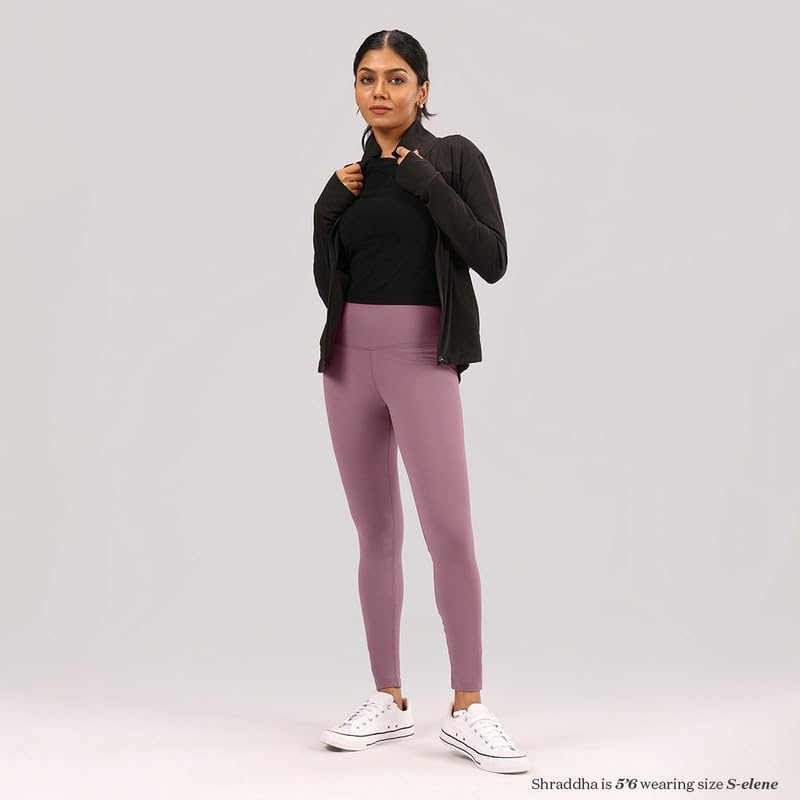 BlissClub Ultimate Leggings Lite Women's High-Waist Ankle Tights - Image 65