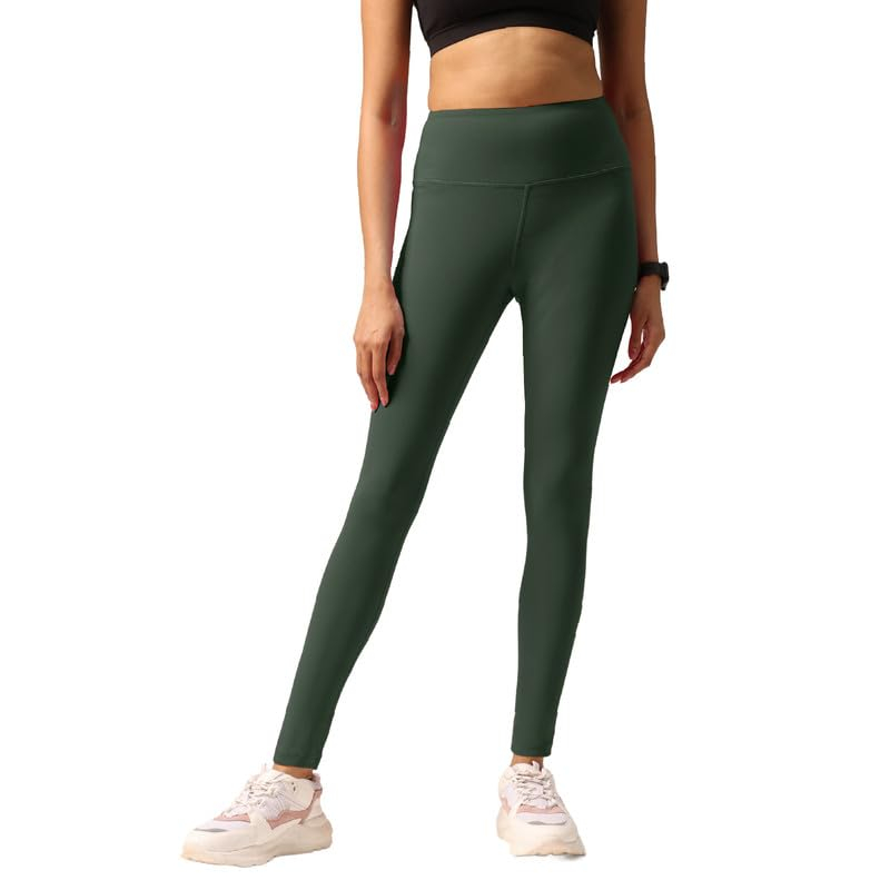 BlissClub Ultimate Leggings Lite Women's High-Waist Ankle Tights - Image 92