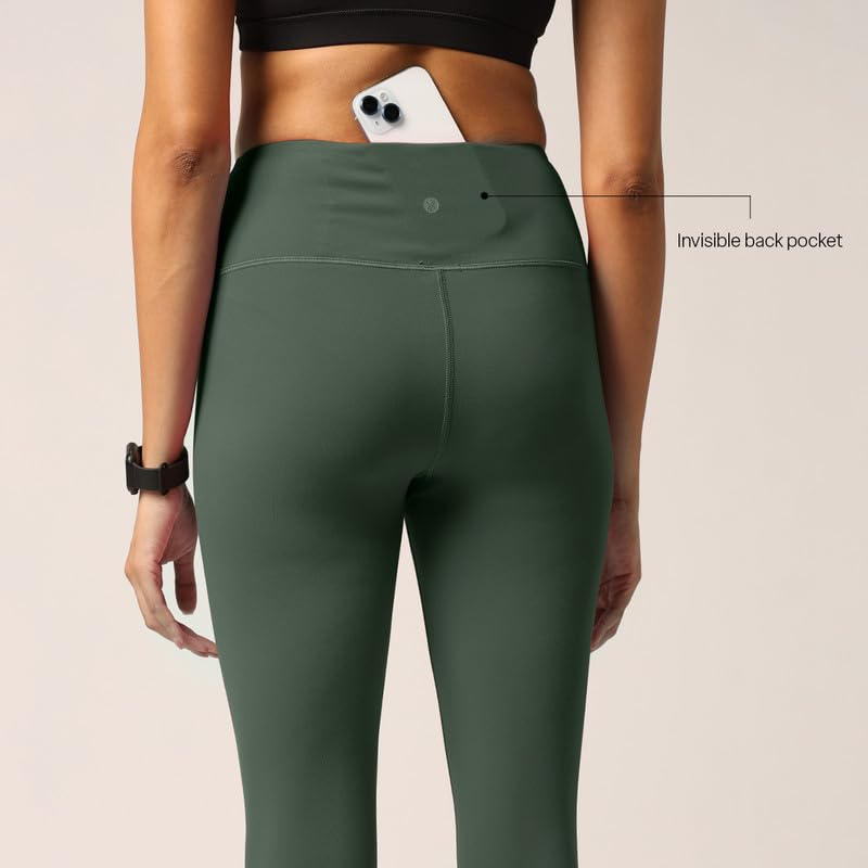 BlissClub Ultimate Leggings Lite Women's High-Waist Ankle Tights - Image 97
