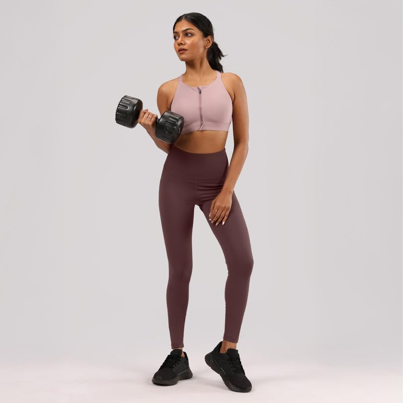 BlissClub Ultimate Leggings Lite Women's High-Waist Ankle Tights - Image 115