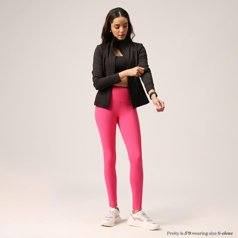 BlissClub Ultimate Leggings Lite Women's High-Waist Ankle Tights - Image 124