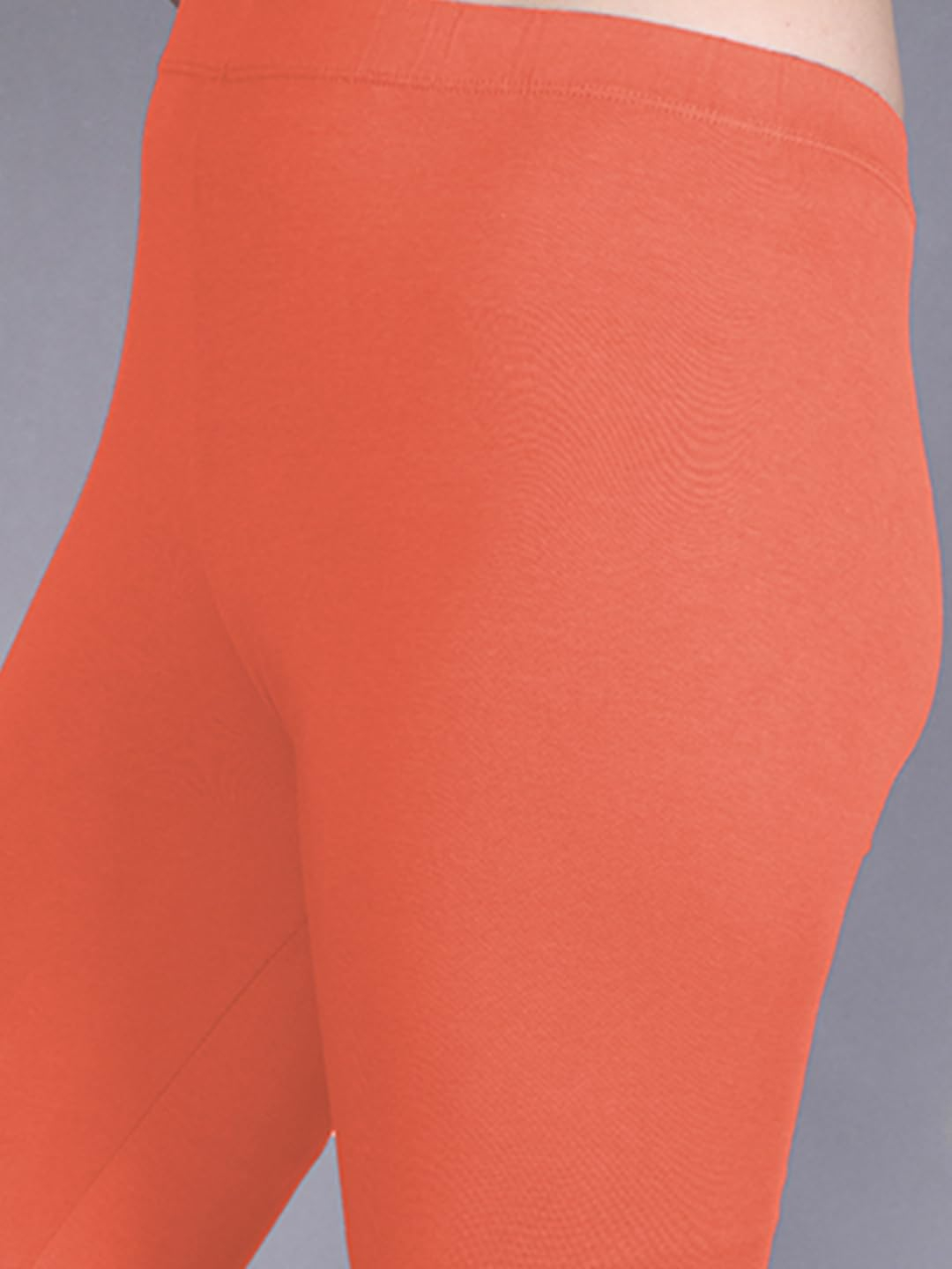 Lyra Women's High-Rise Cotton Capri Leggings - Image 25