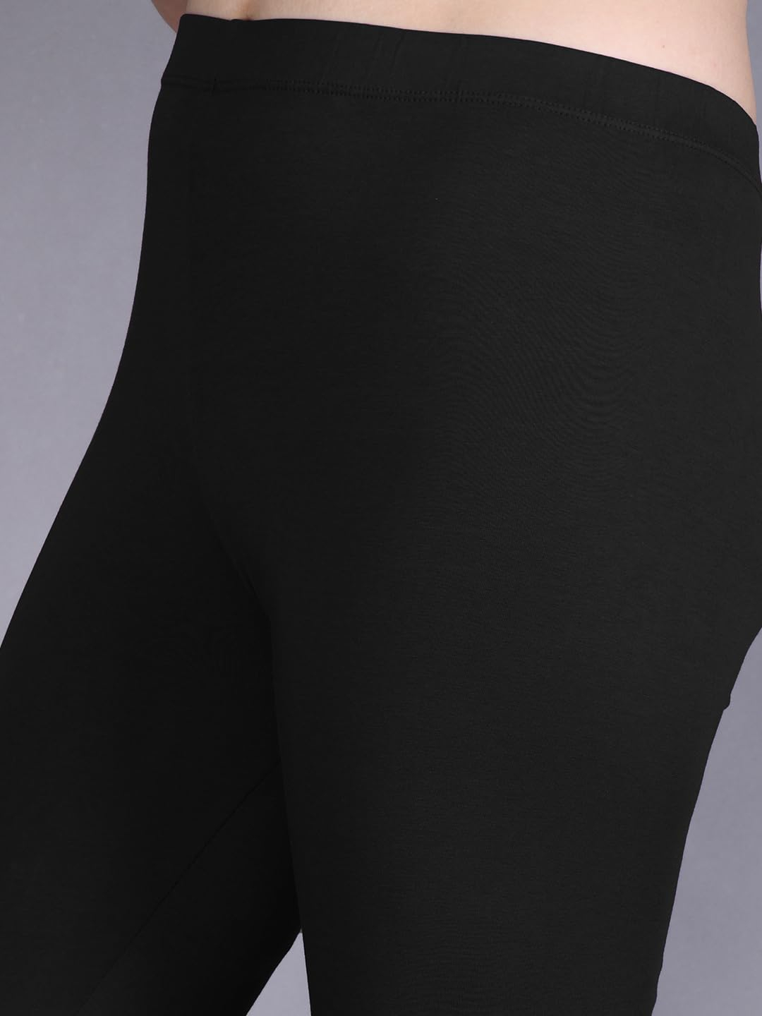 Lyra Women's High-Rise Cotton Capri Leggings - Image 45
