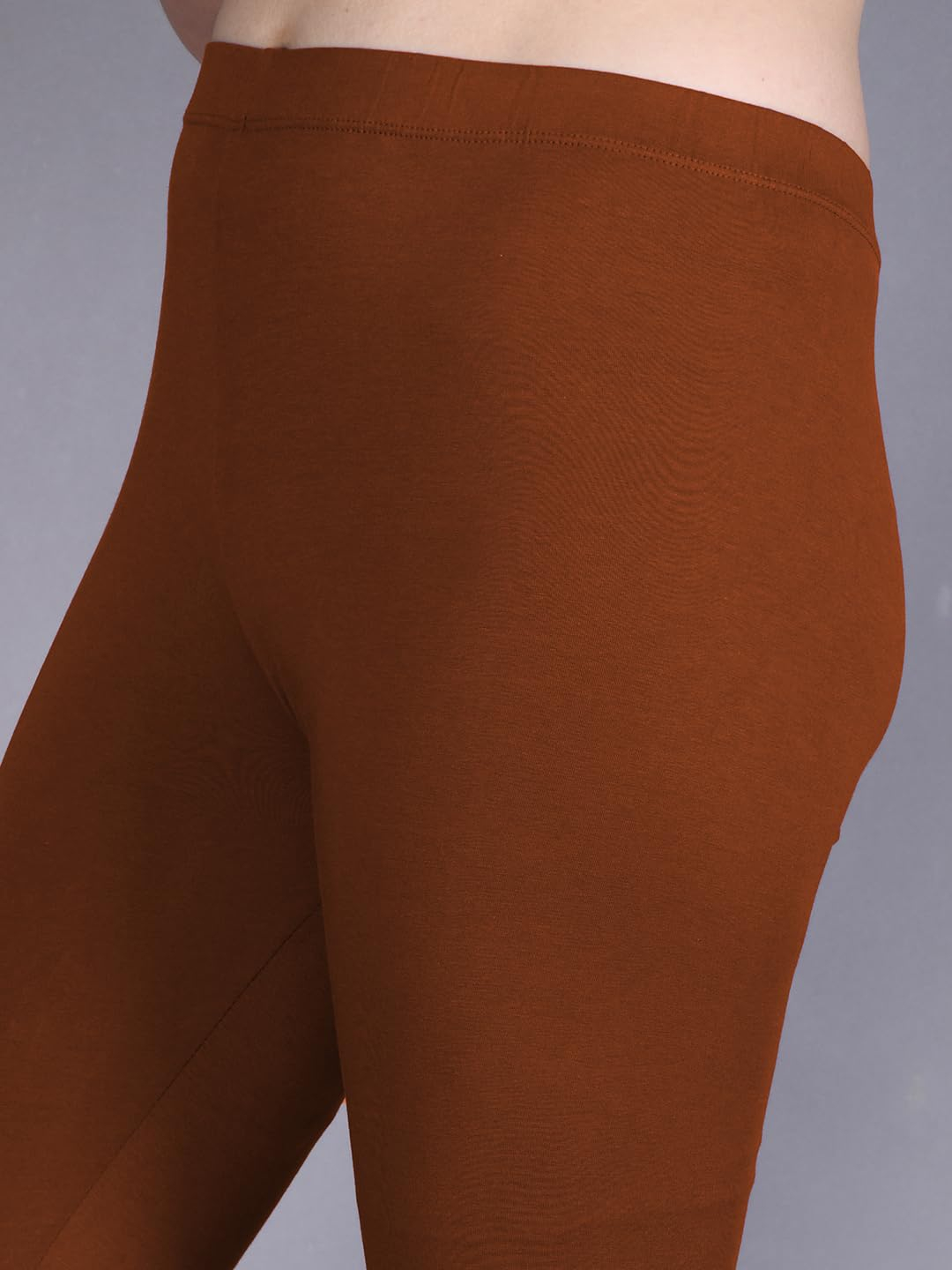 Lyra Women's High-Rise Cotton Capri Leggings - Image 60