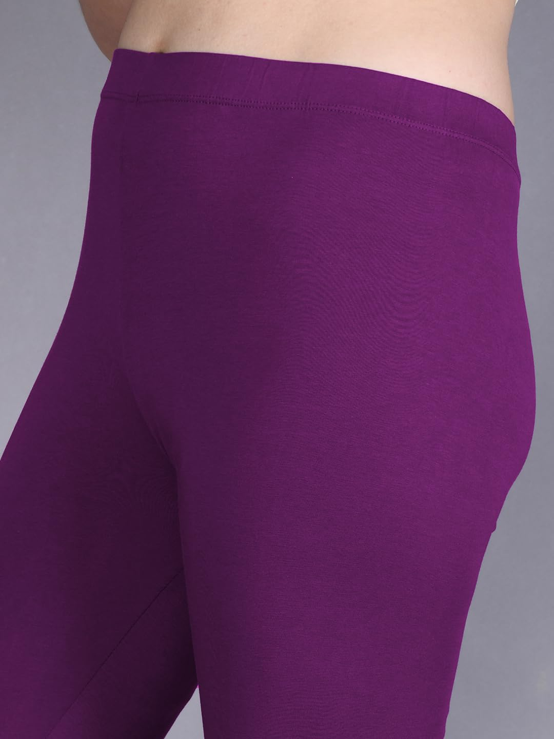 Lyra Women's High-Rise Cotton Capri Leggings - Image 103