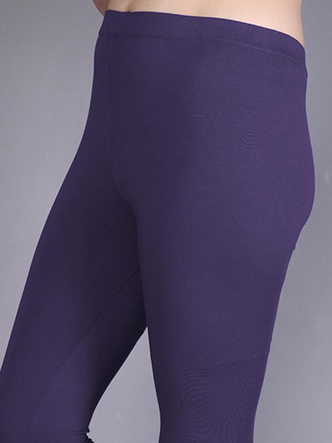 Lyra Women's High-Rise Cotton Capri Leggings - Image 127