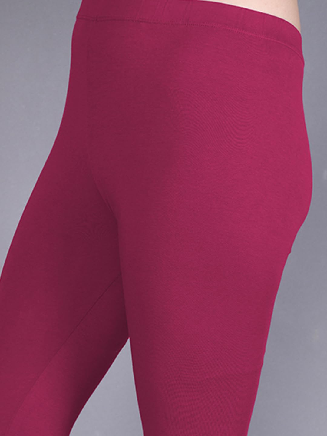 Lyra Women's High-Rise Cotton Capri Leggings - Image 139